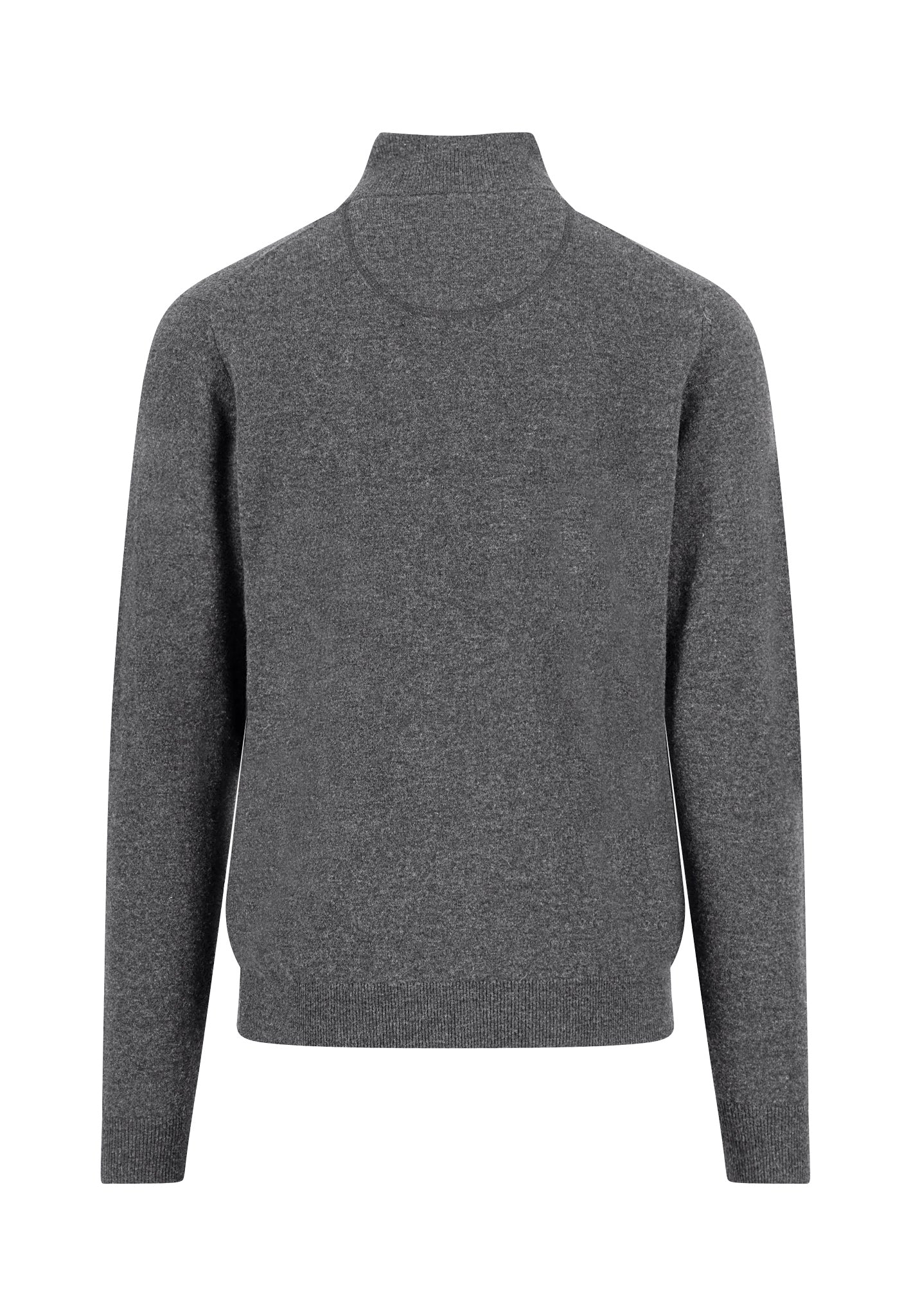 Pullover aus reiner Wolle mit Troyer-Kragen und Reißverschluss - Image 14