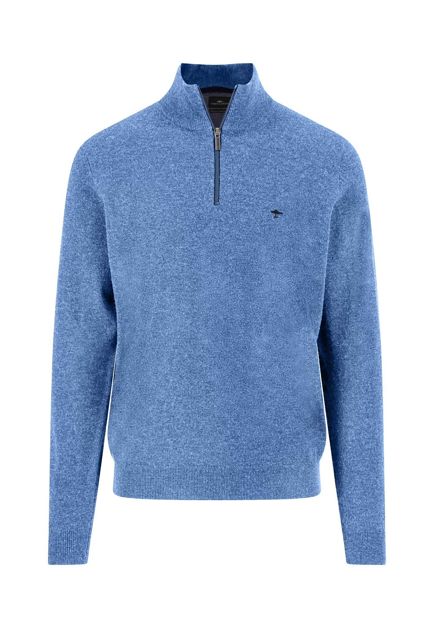 Pullover aus reiner Wolle mit Troyer-Kragen und Reißverschluss - Image 7