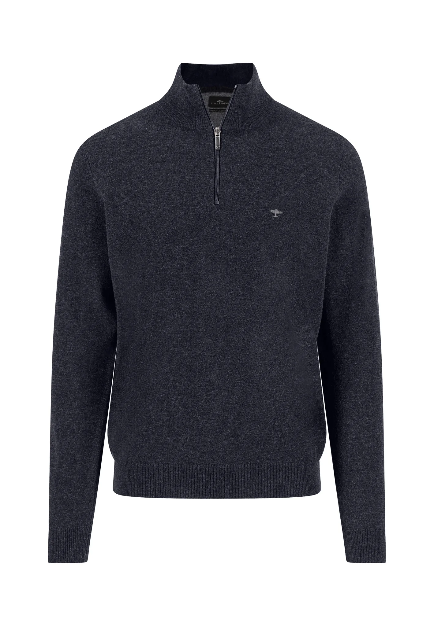 Pullover aus reiner Wolle mit Troyer-Kragen und Reißverschluss - Image 9
