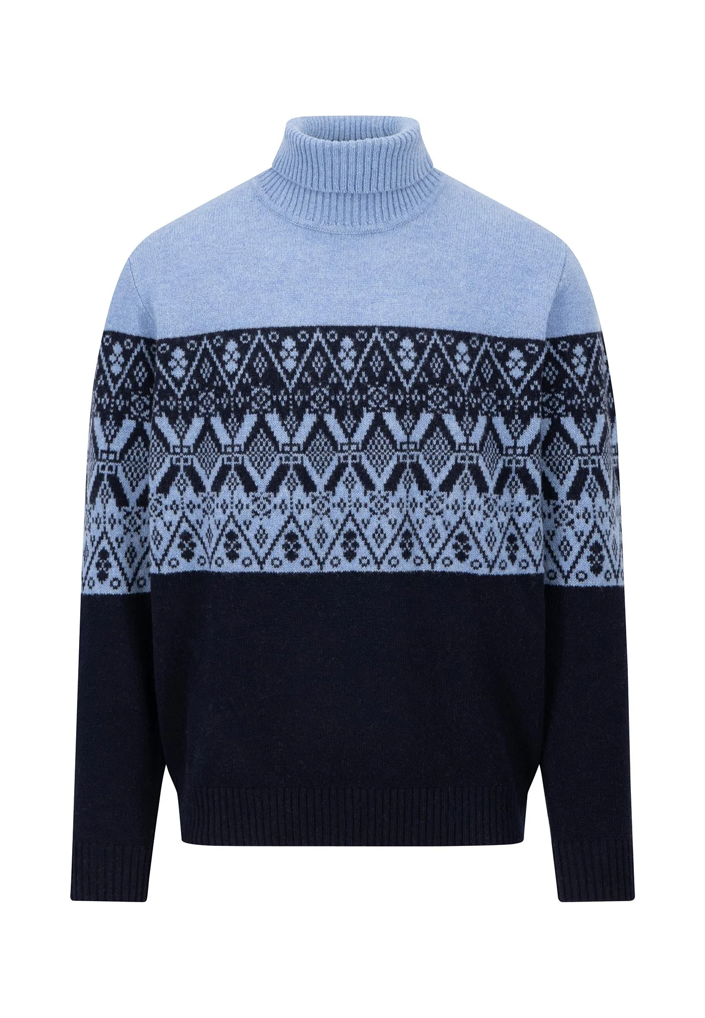 Pullover aus Wolle mit Jacquard-Strick - Image 3