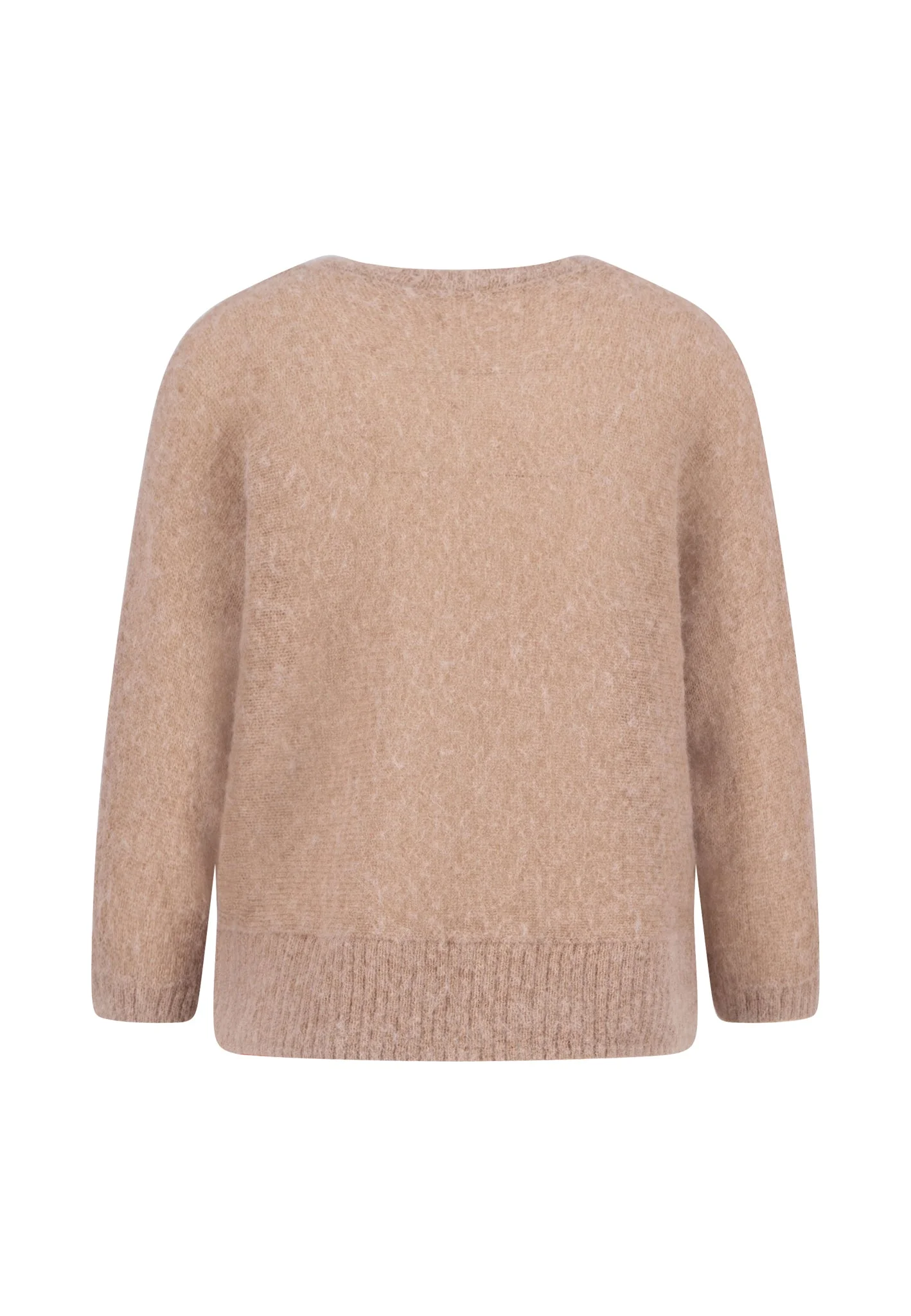 Pullover aus Wollmix mit Rundhalsausschnitt und 3/4-Ärmeln - Image 6