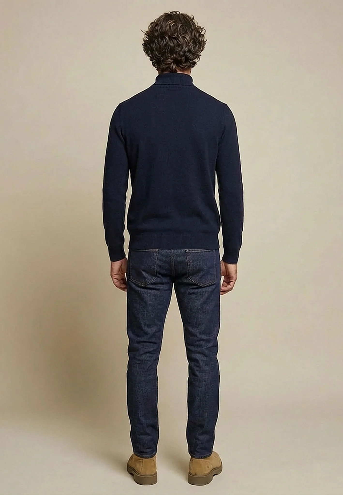 Rollkragen-Pullover aus feiner Baumwolle - Image 3