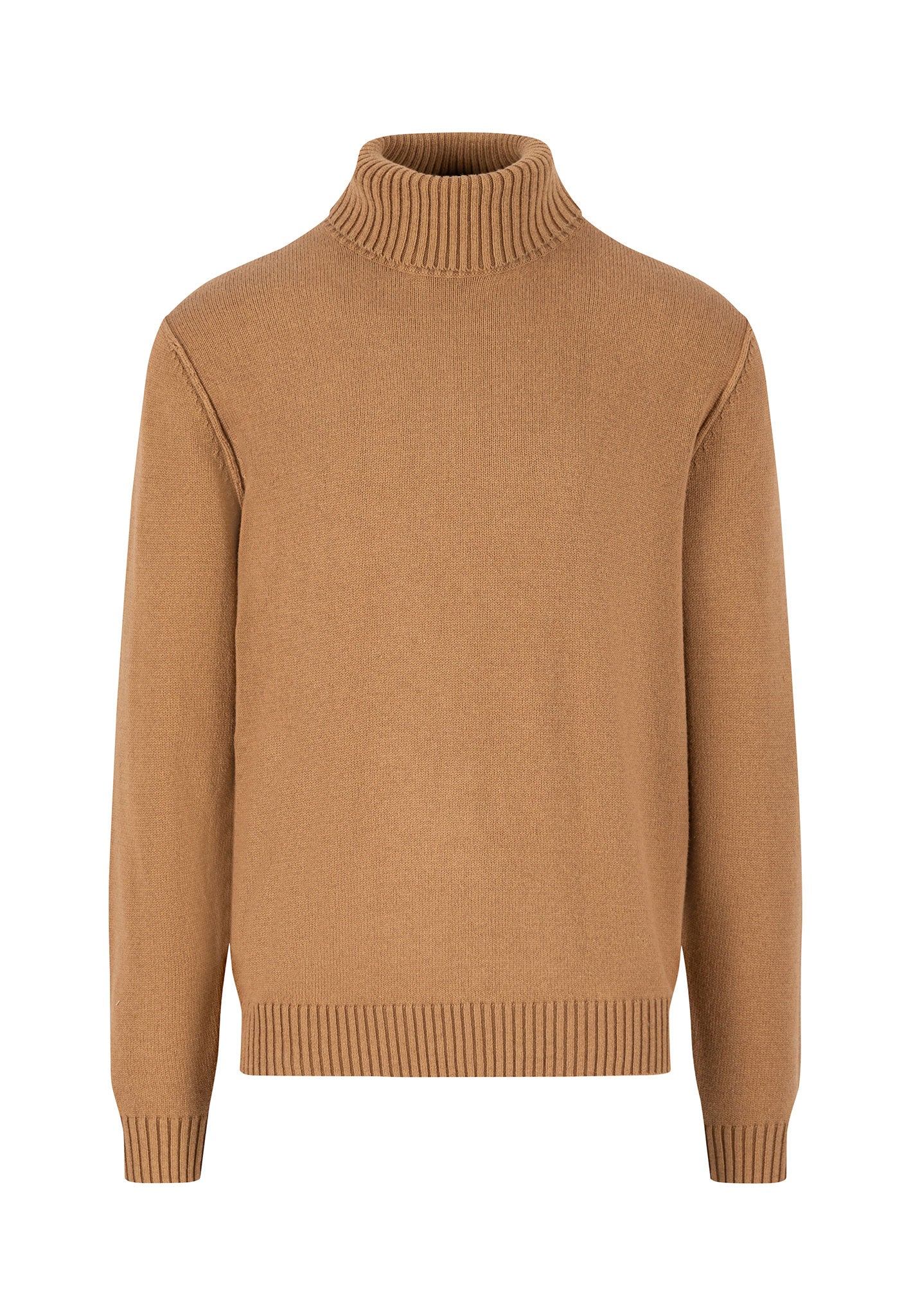 Rollkragenpullover aus Woll-Mix