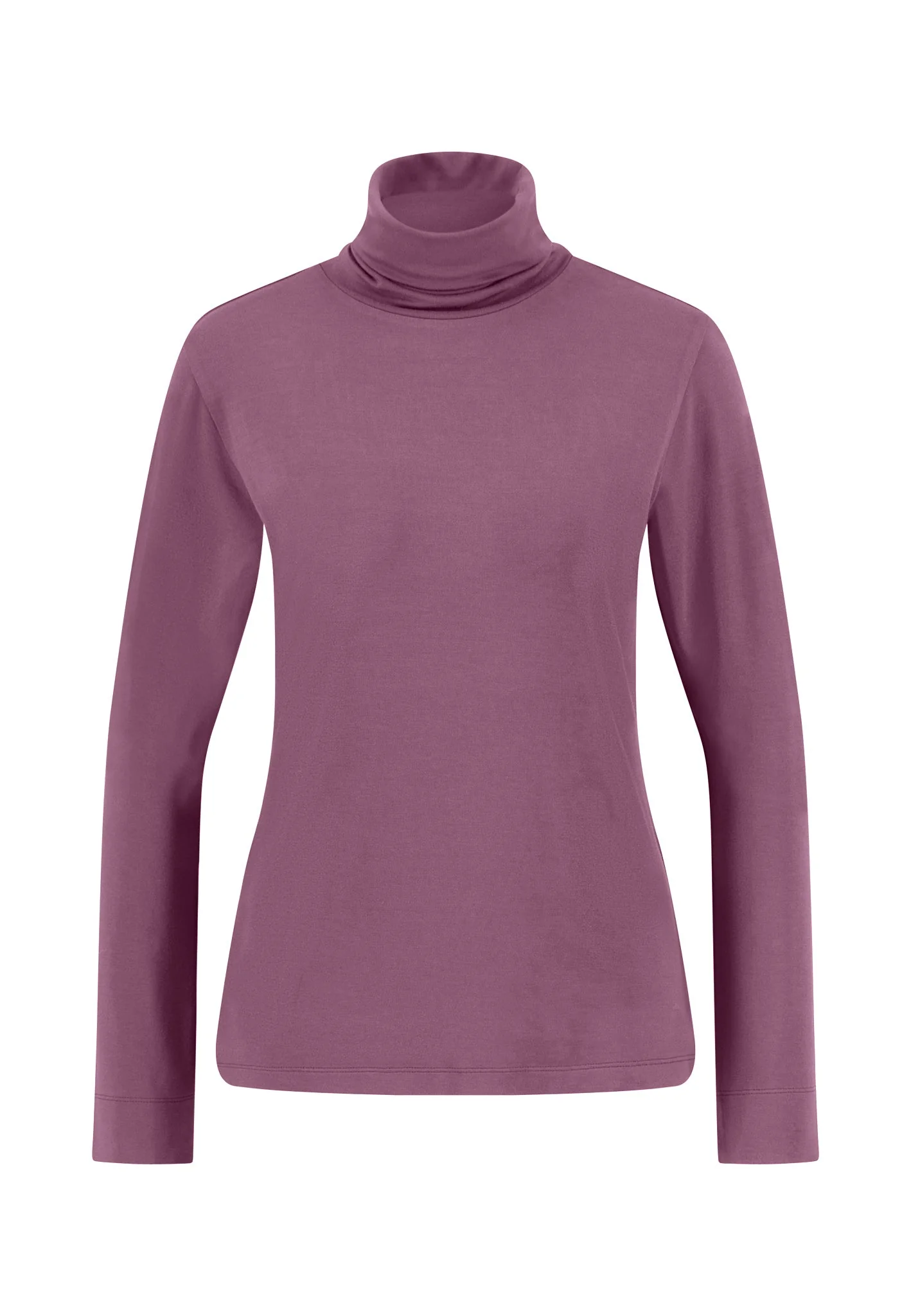 Rollkragenshirt aus Viskose-Stretch mit figurbetonter Passform - Image 21
