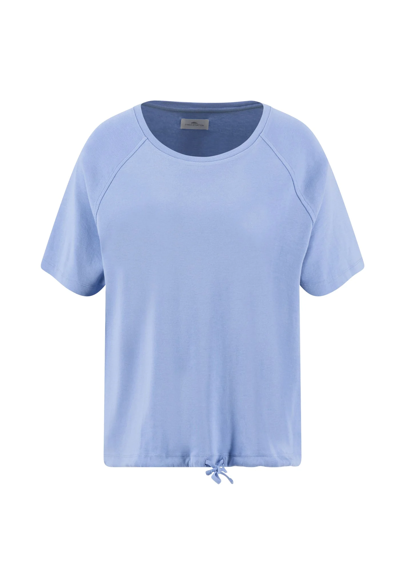 Shirt aus Baumwolle mit Rundhalsausschnitt und Tunnelzug - Image 4