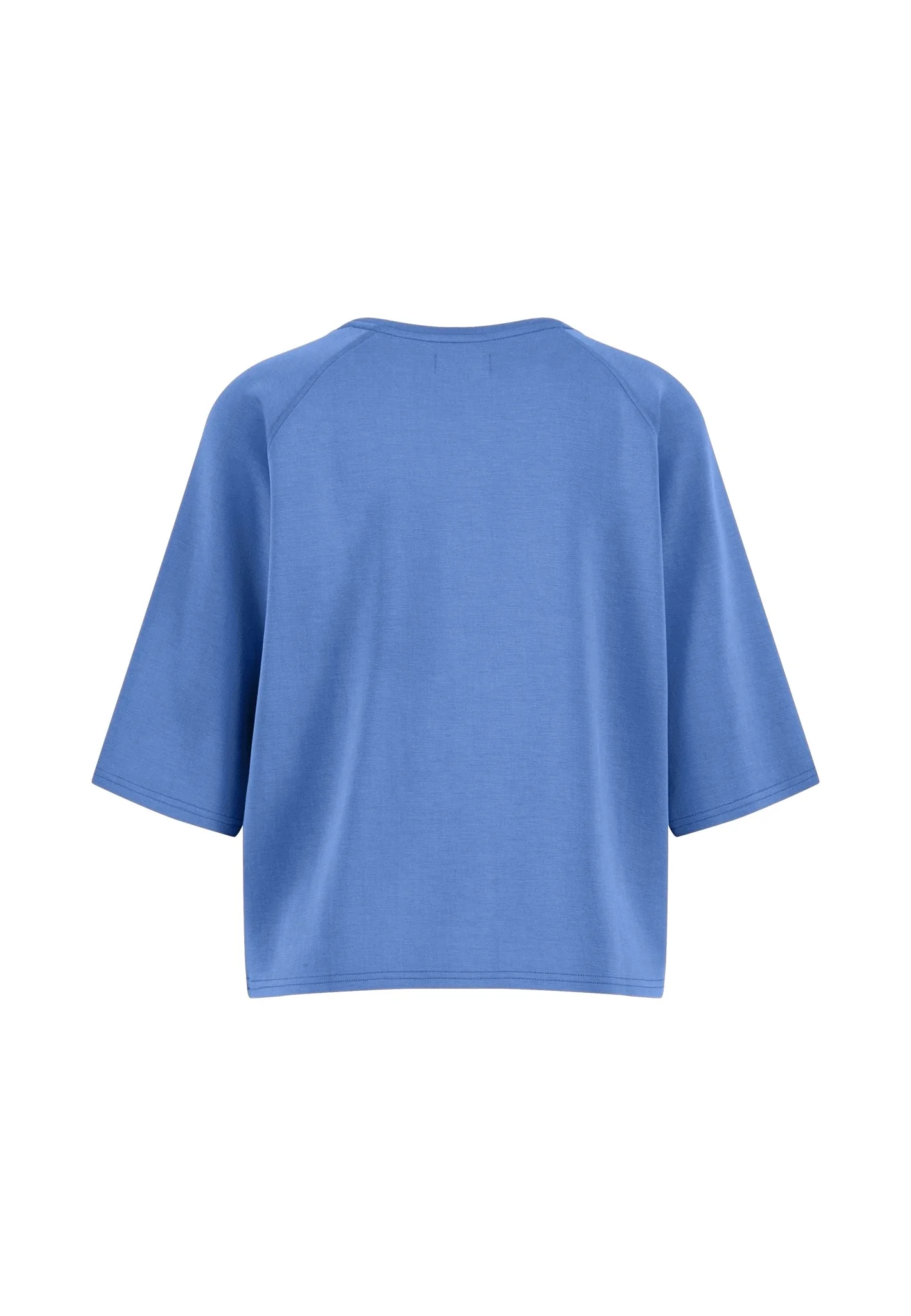 Shirt aus Viskose-Mix mit halblangen Ärmeln und legerem Schnitt - Image 26