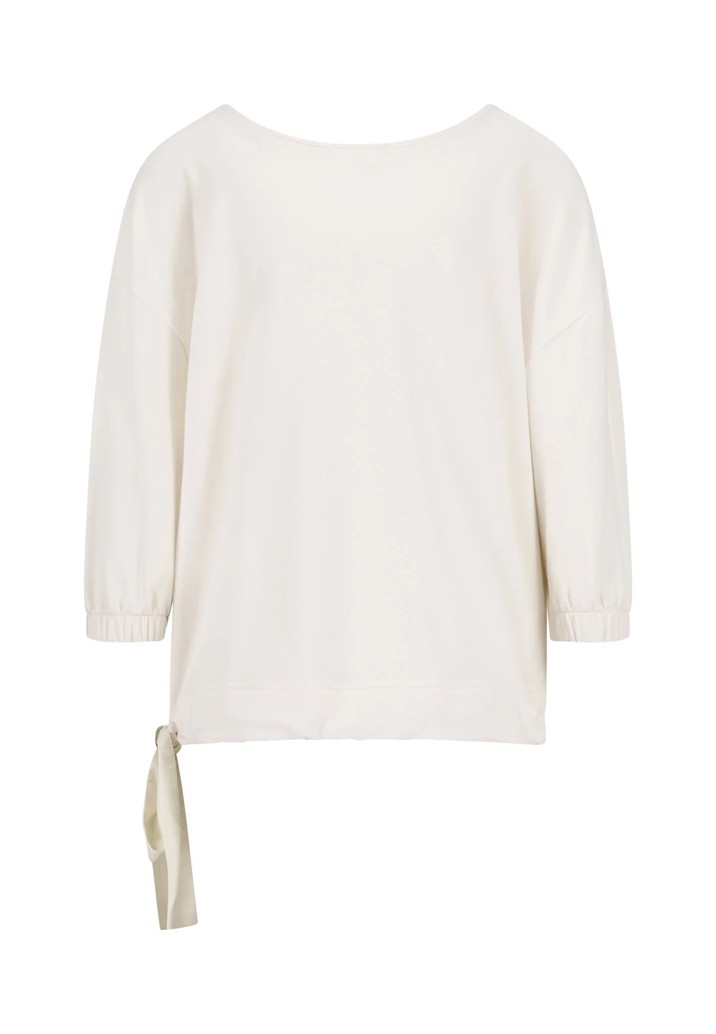 Shirt aus Viskosemix mit Bindedetail am Saum - Image 2