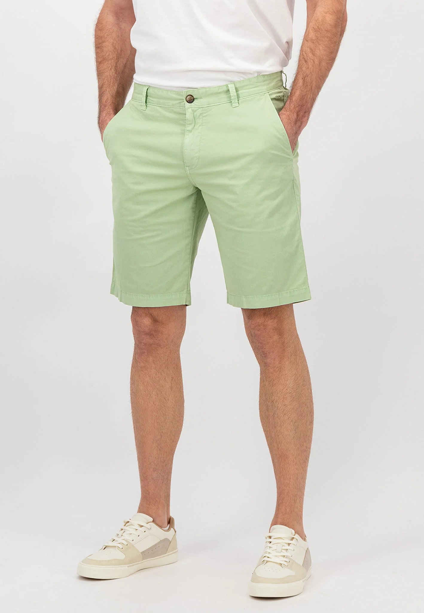 Shorts aus Baumwoll-Mix mit leichtem Stretchanteil - Image 5
