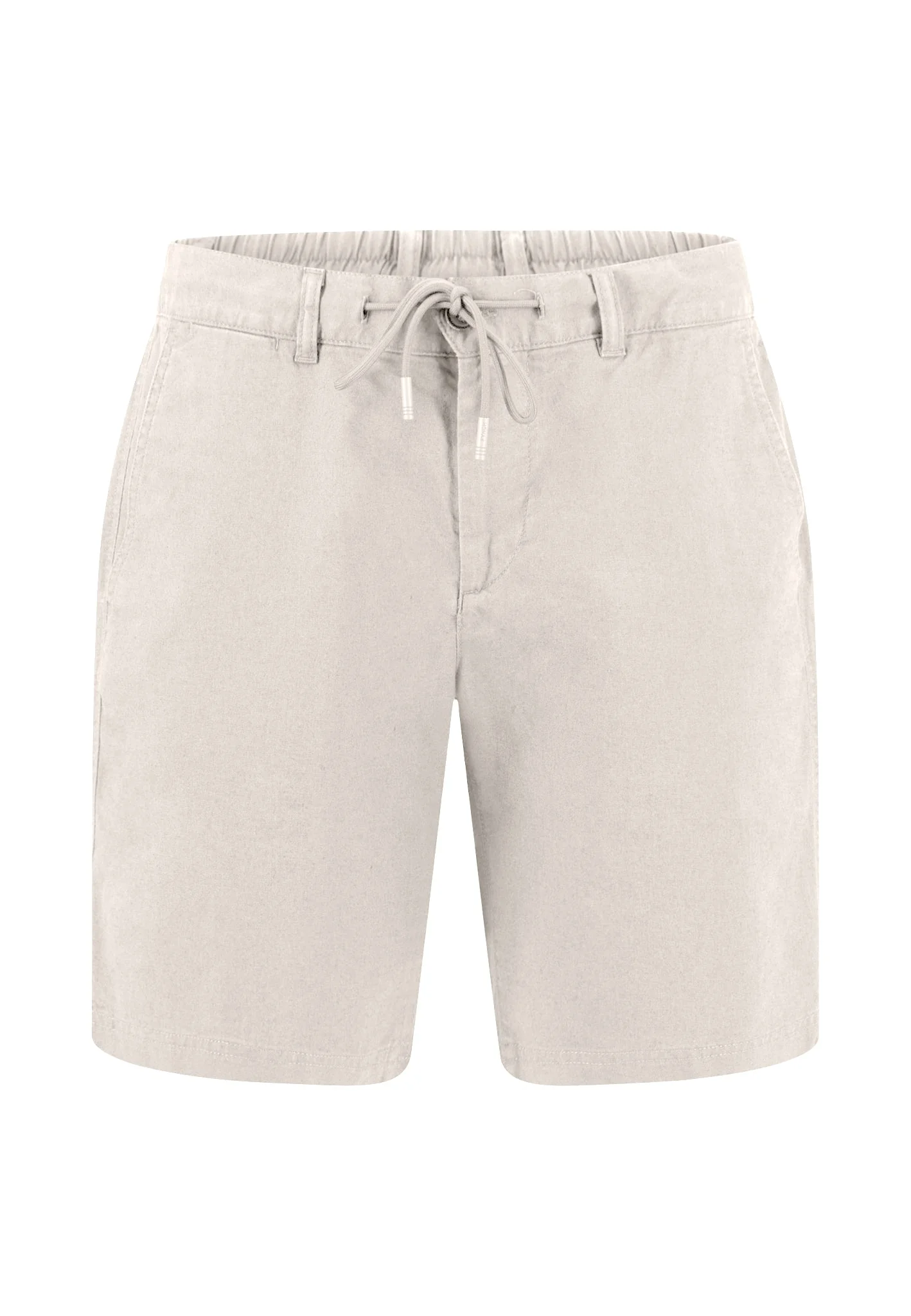 Shorts aus Leinen-Baumwoll-Mix mit elastischem Bund - Image 5
