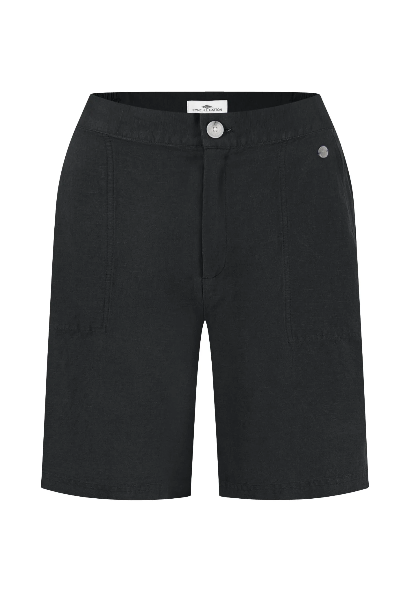 Shorts aus Leinen-Mix mit Taschen - Image 10