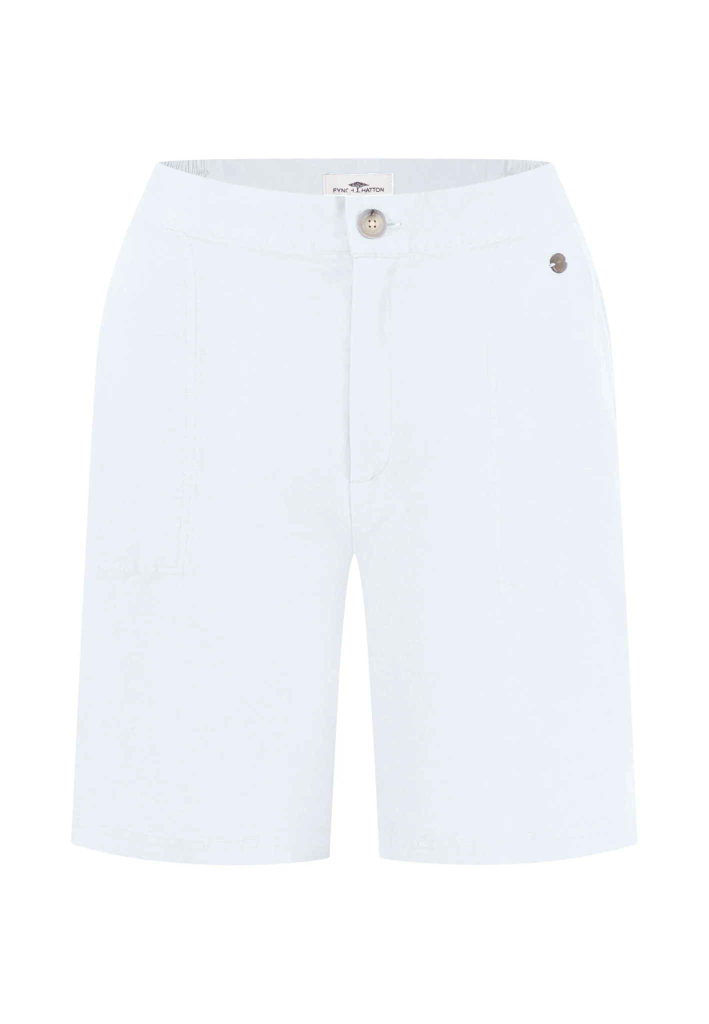 Shorts aus Leinen-Mix mit Taschen - Image 12