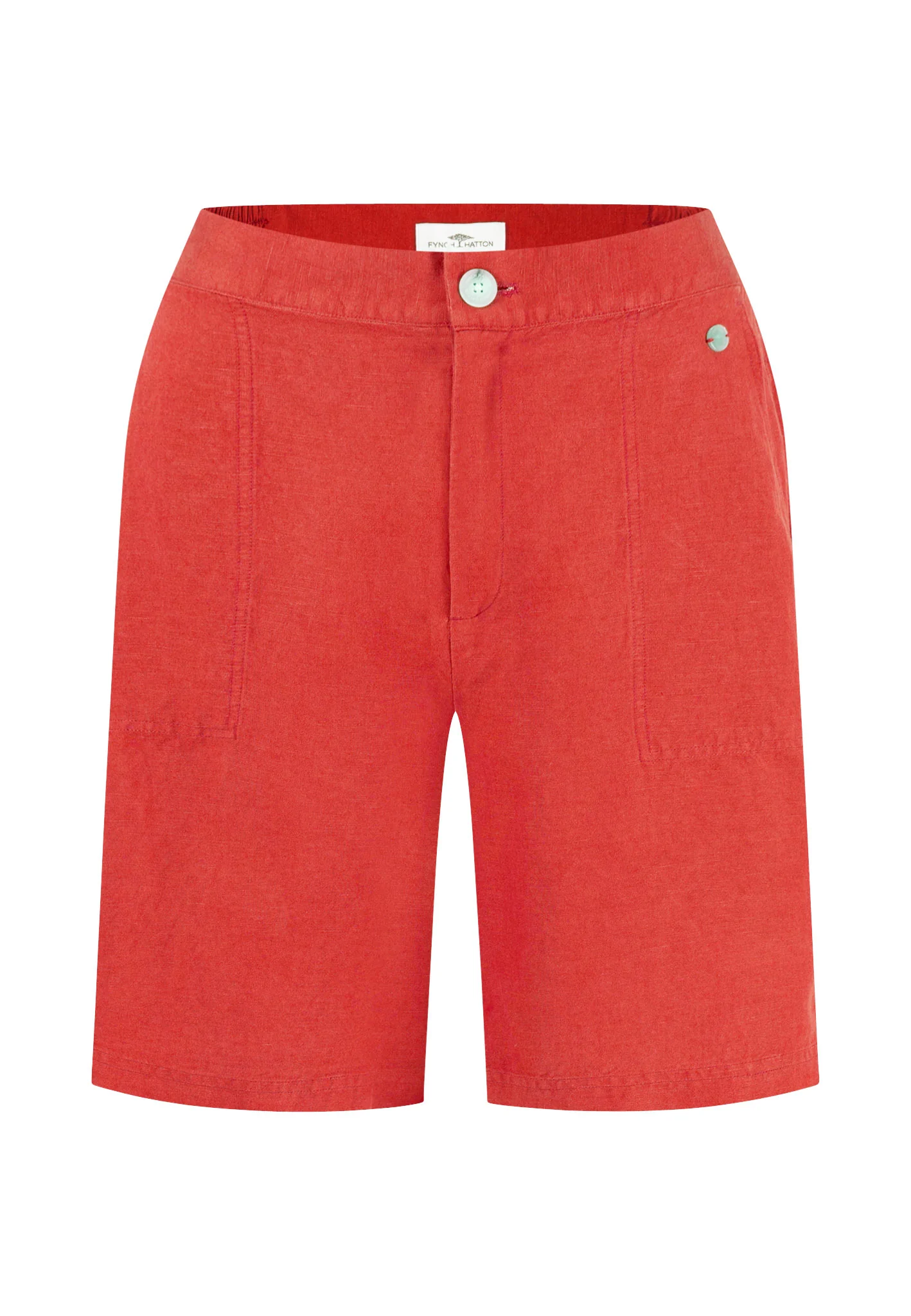 Shorts aus Leinen-Mix mit Taschen - Image 14