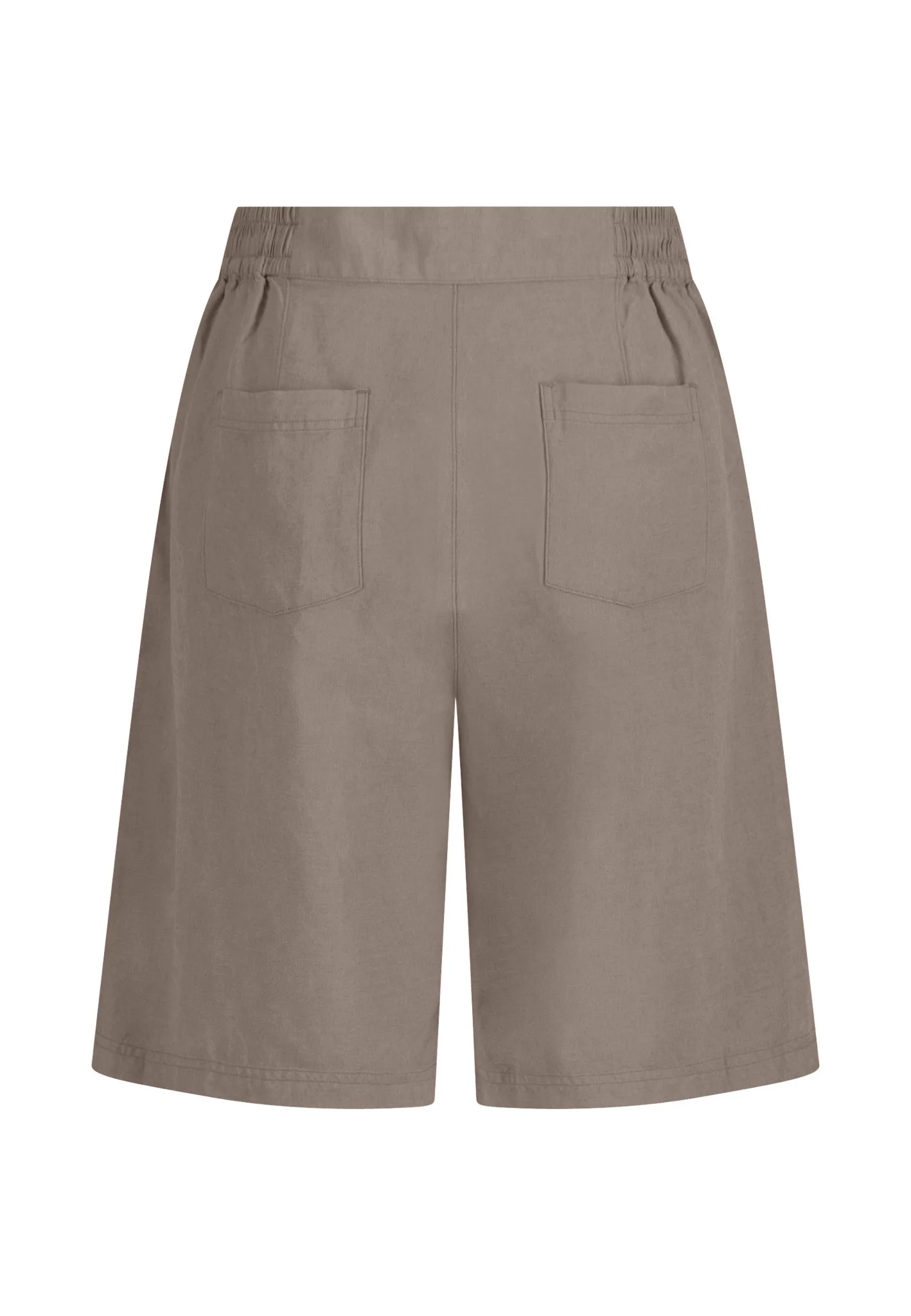 Shorts aus Leinen-Viskose-Mix mit Taschen - Image 2