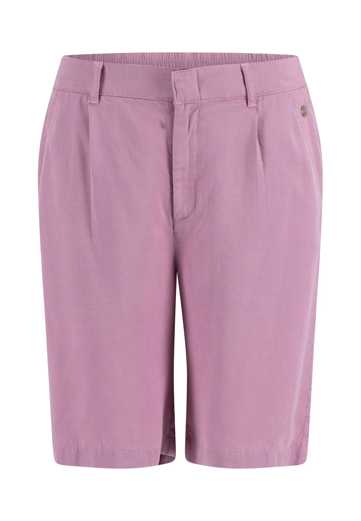 Shorts aus Lyocell mit elastischem Bund - Image 4