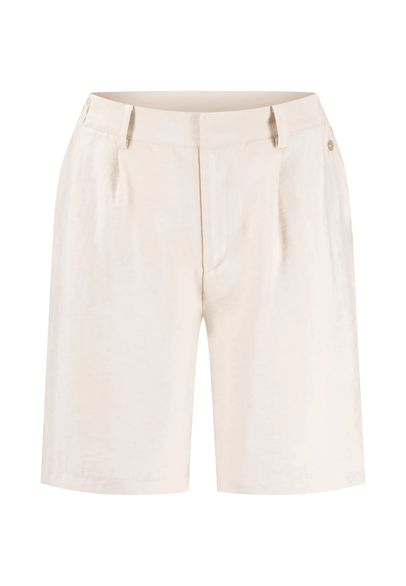 Shorts aus Viskose-Mix im Casual-Fit - Image 4