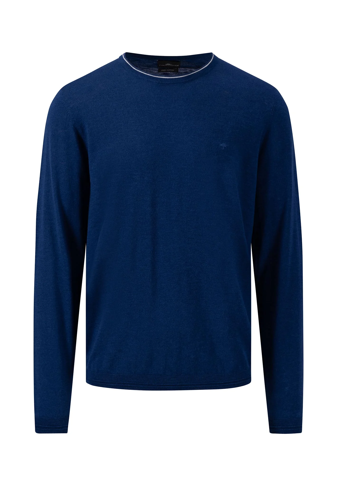 Softer Pullover aus Baumwoll-Leinen-Mix