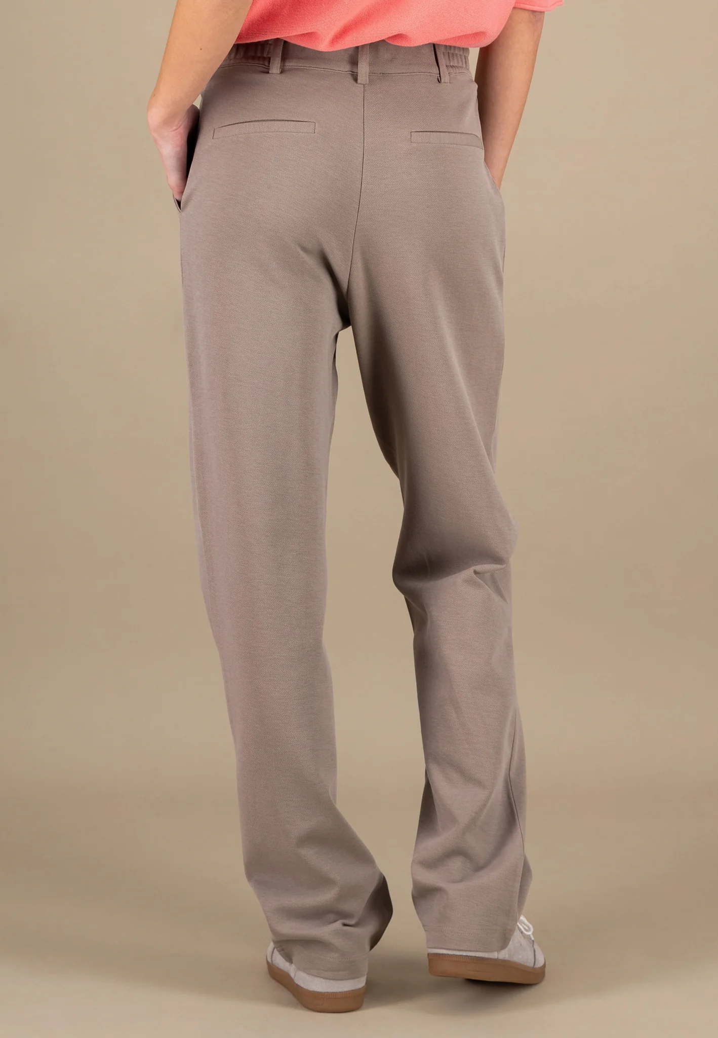 Stoffhose aus Baumwoll-Mix - Straight-Leg - Image 2