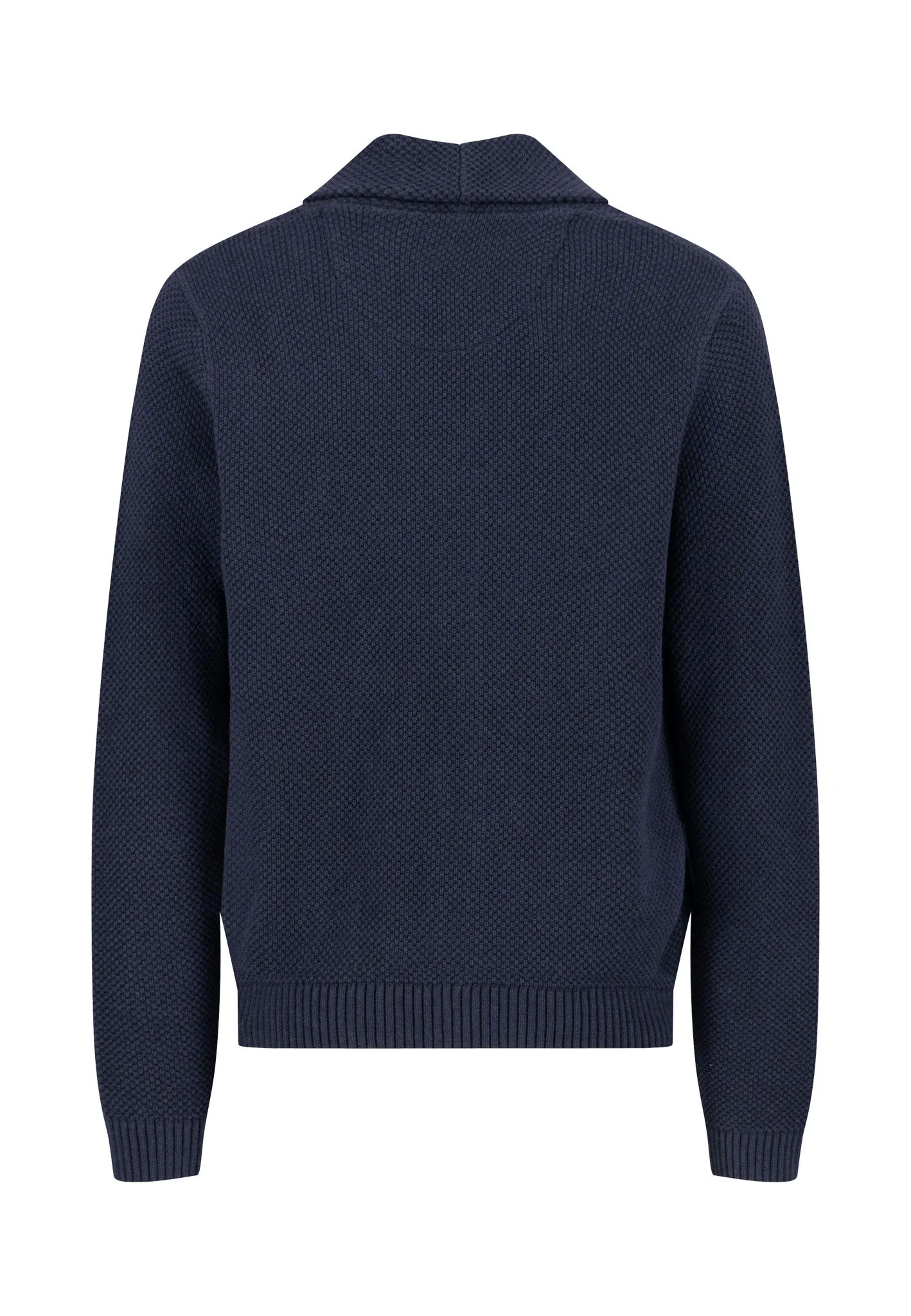 Strick-Cardigan aus Baumwoll-Wollmix mit aufgesetzten Taschen - Image 6