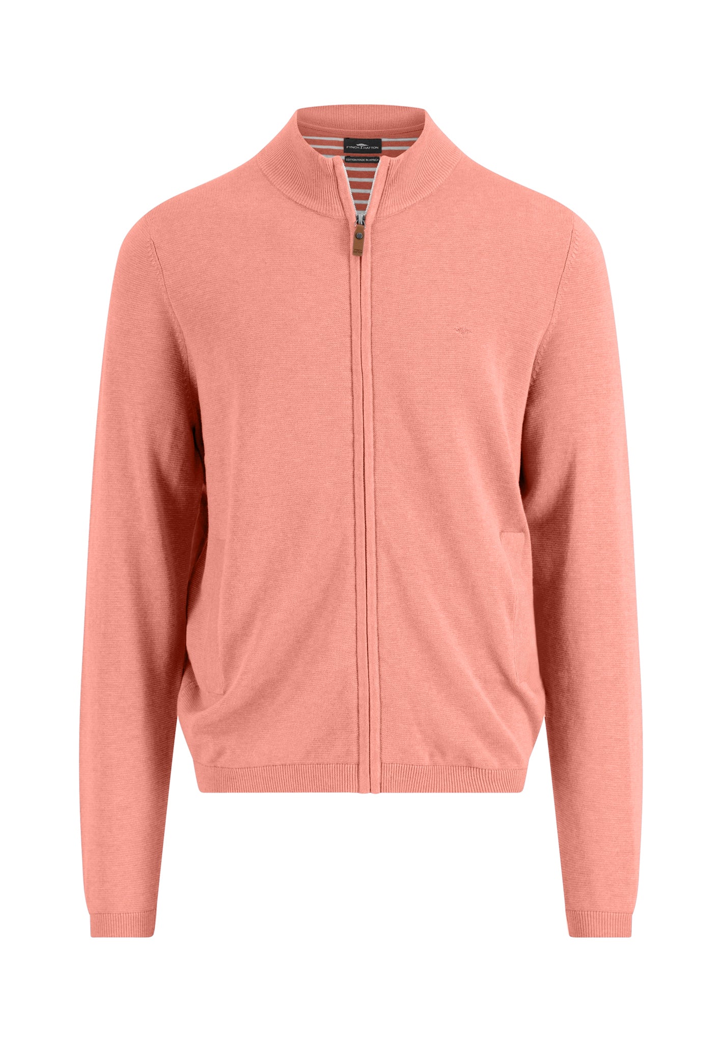Strick-Cardigan mit Reißverschluss