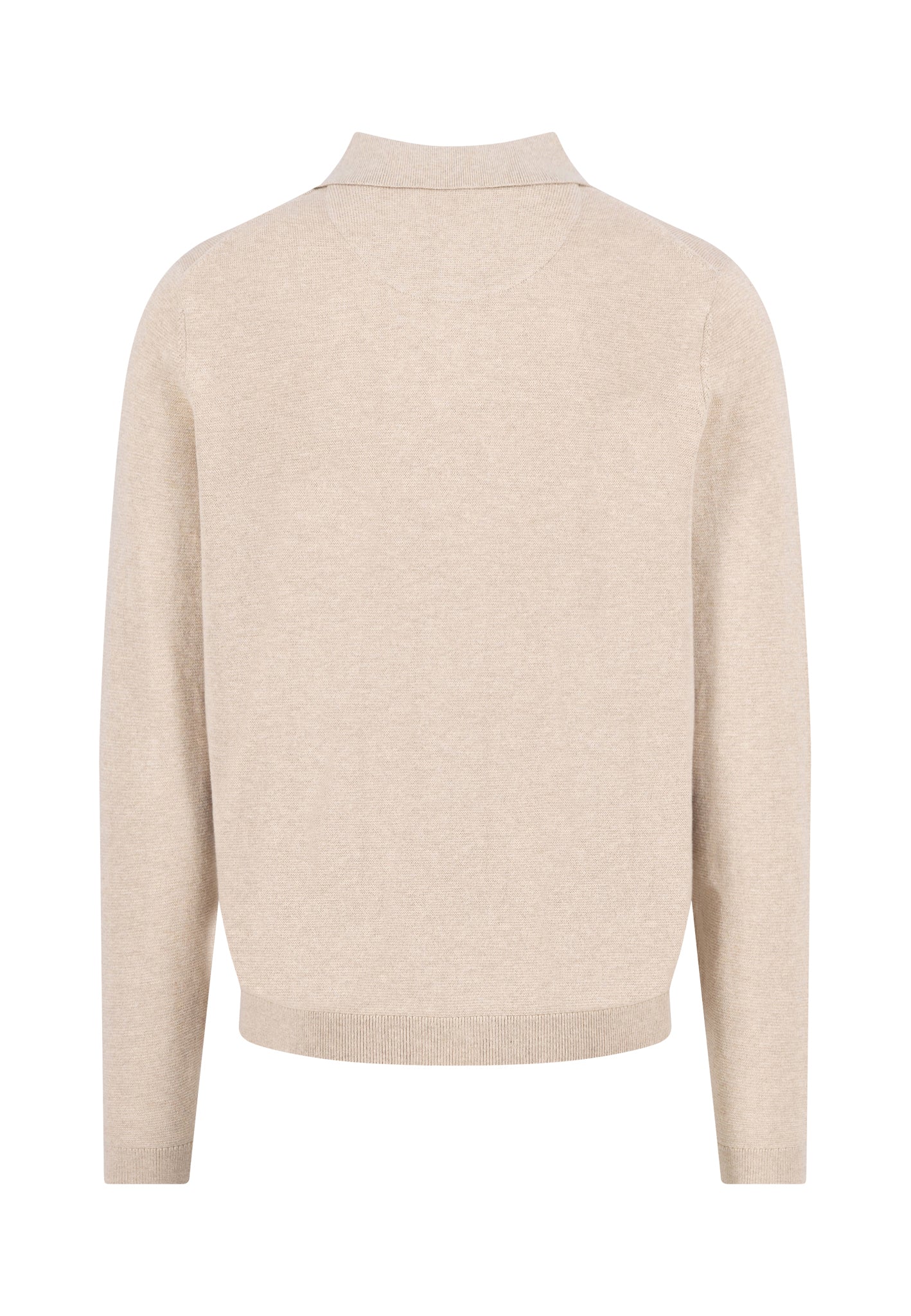 Strick-Poloshirt aus Baumwoll-Kaschmir-Mix mit Knopfleiste - Image 12