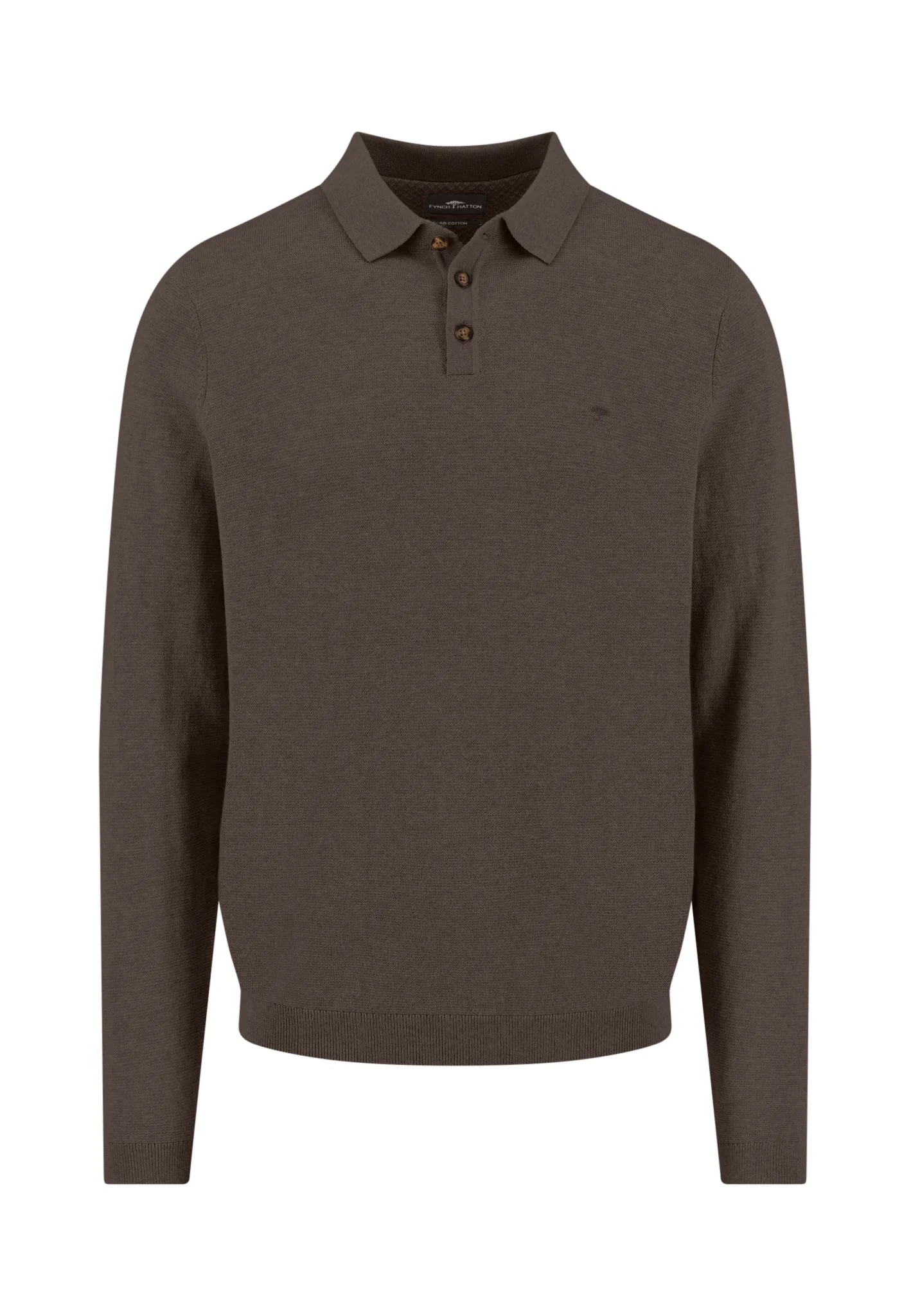Strick-Poloshirt aus Baumwoll-Kaschmir-Mix mit Knopfleiste - Image 13