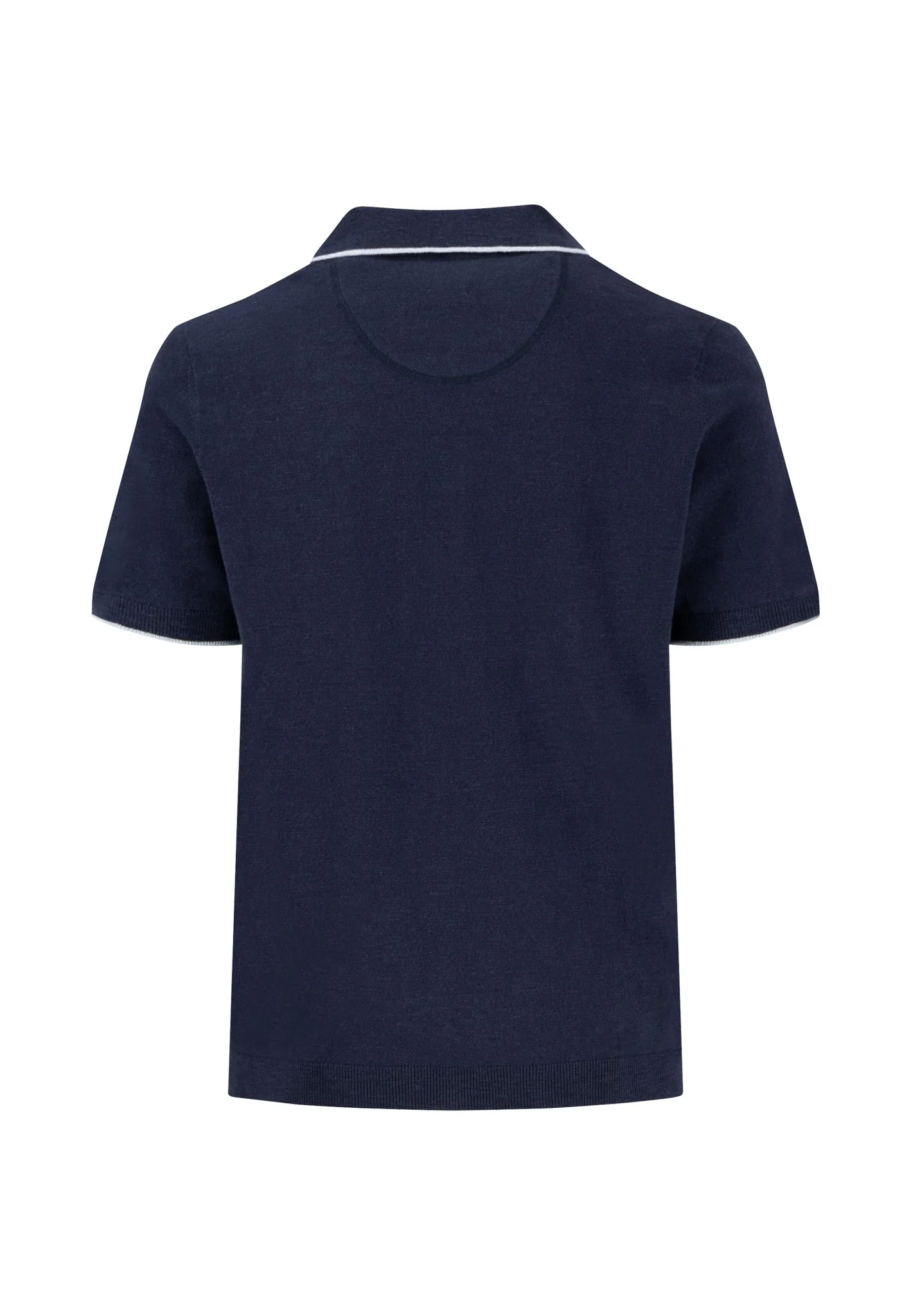 Strick-Poloshirt aus Leinenmix - Image 6