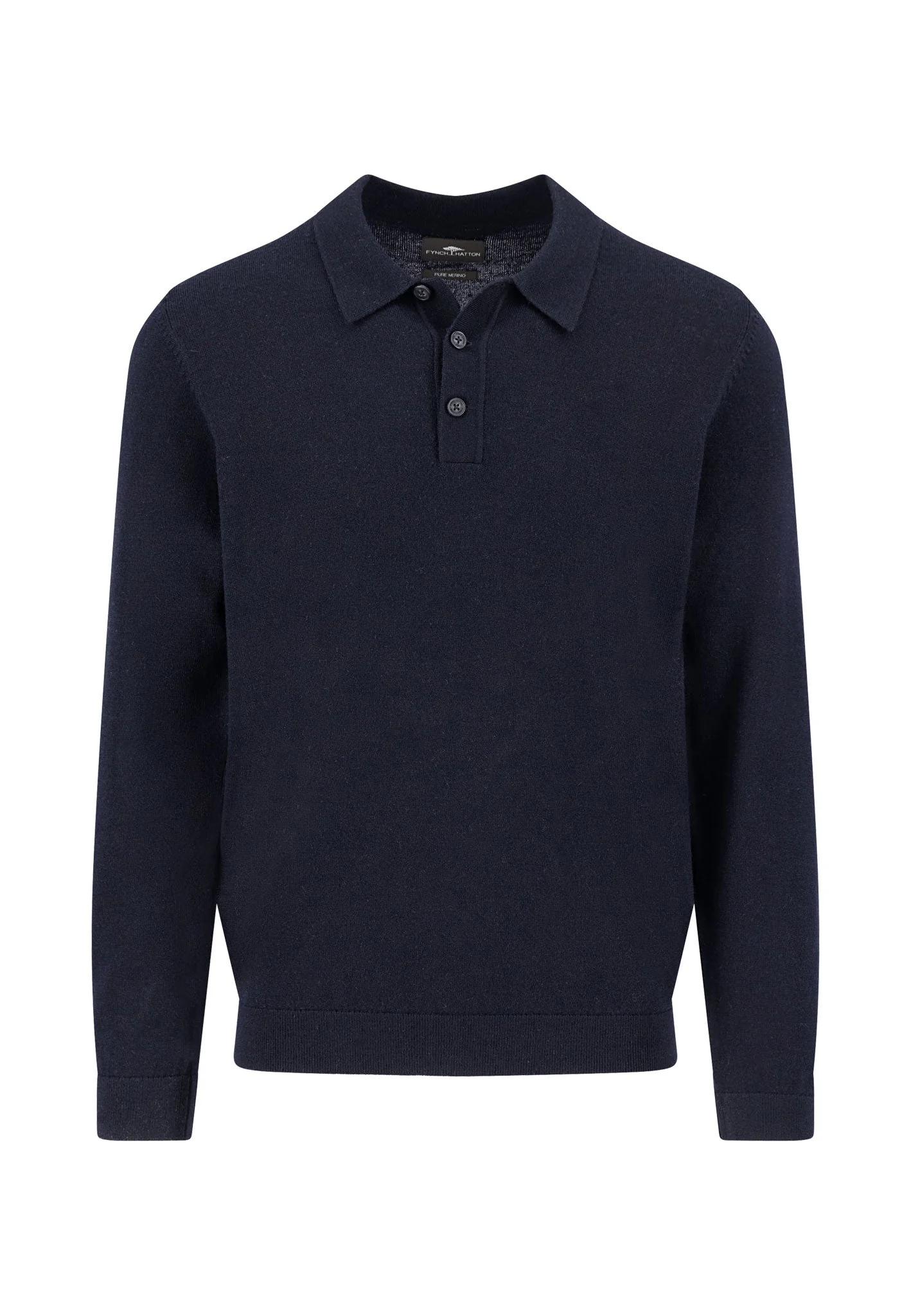 Strick-Poloshirt aus reiner Wolle mit Knöpfen - Image 11