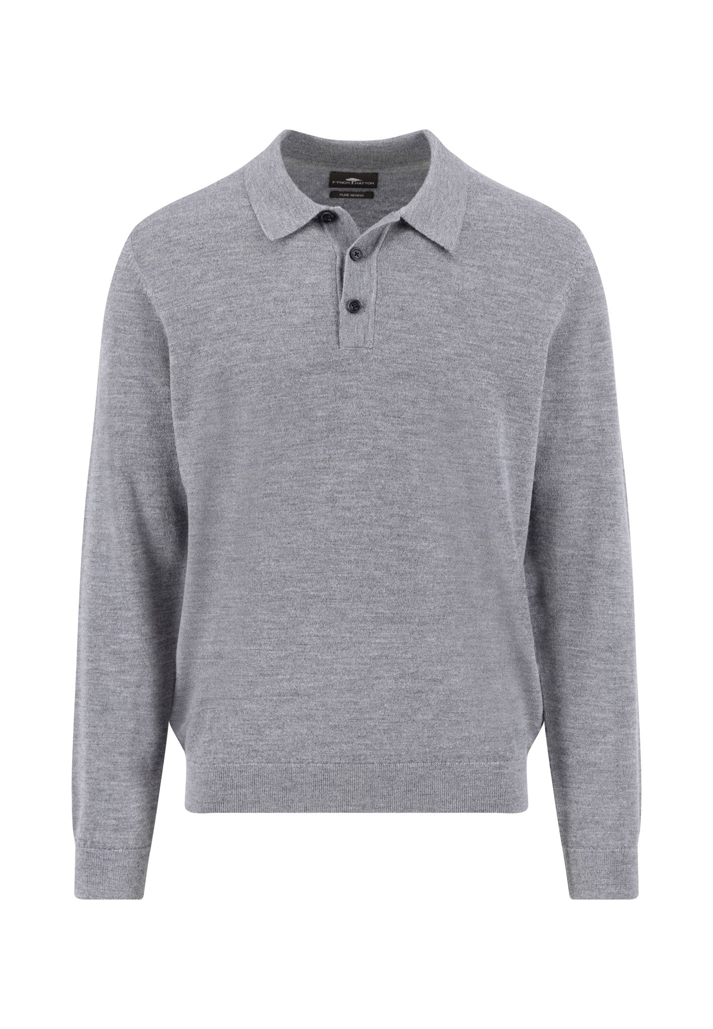 Strick-Poloshirt aus reiner Wolle mit Knöpfen - Image 15