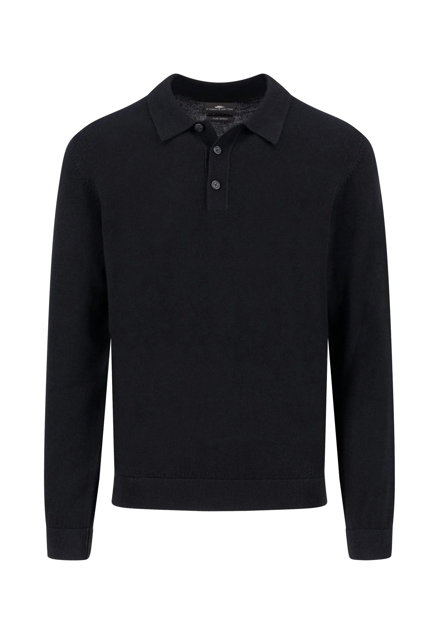 Strick-Poloshirt aus reiner Wolle mit Knöpfen - Image 17