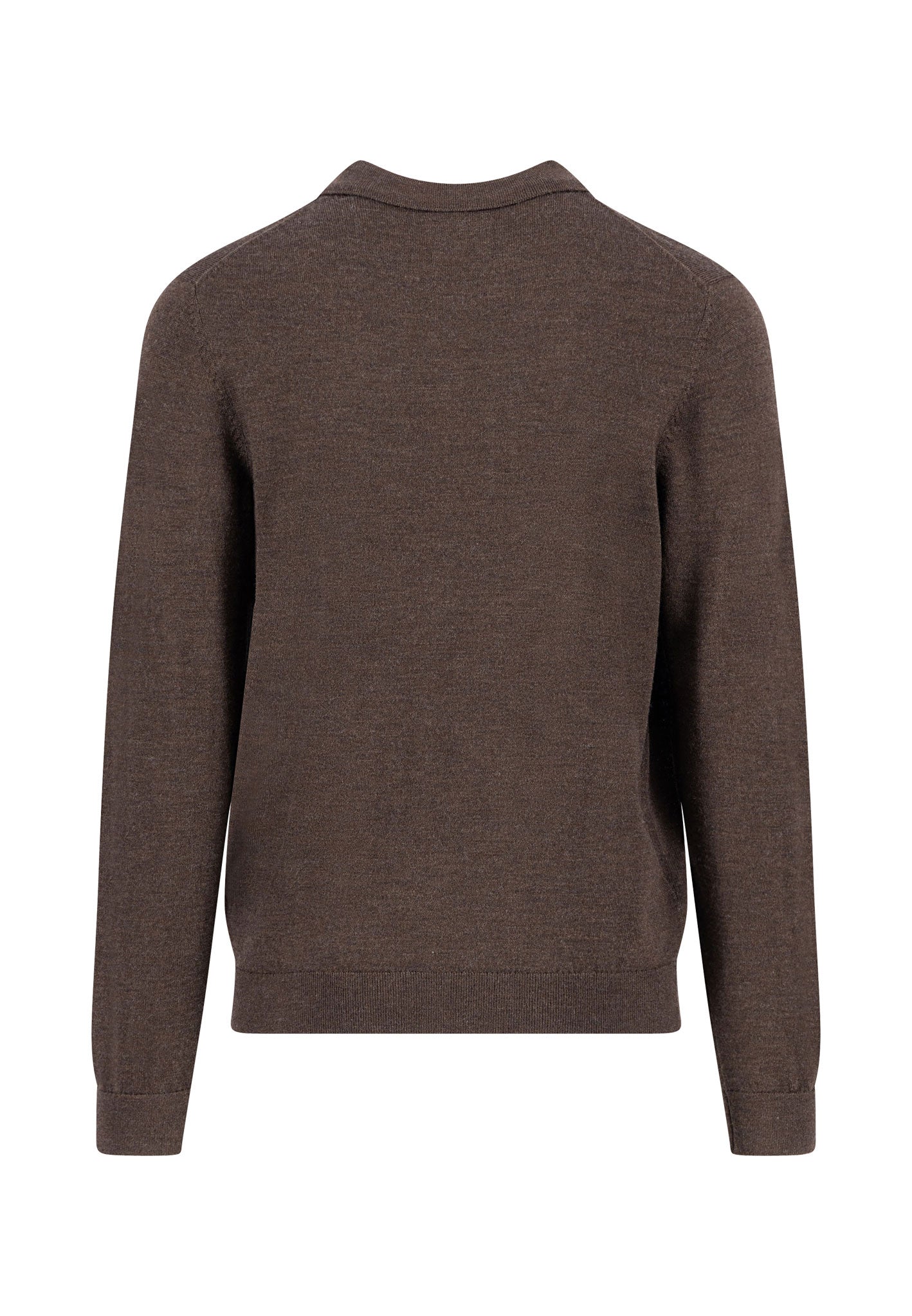 Strick-Poloshirt aus reiner Wolle mit Knöpfen - Image 6