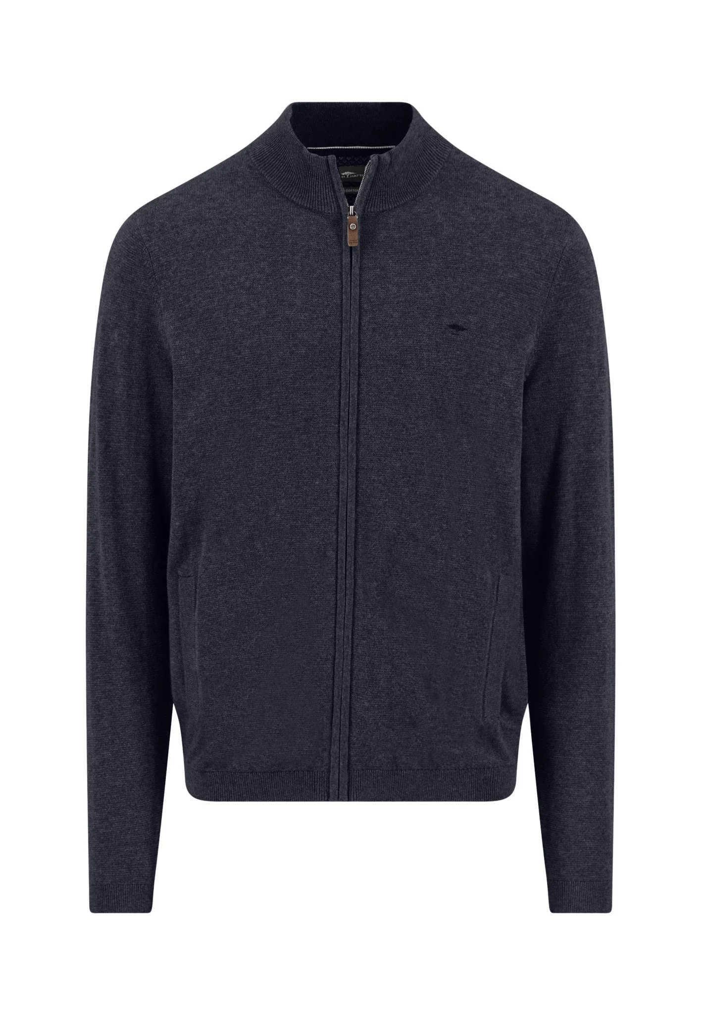Strickjacke aus Baumwoll-Kaschmir-Mix mit Stehkragen - Image 7