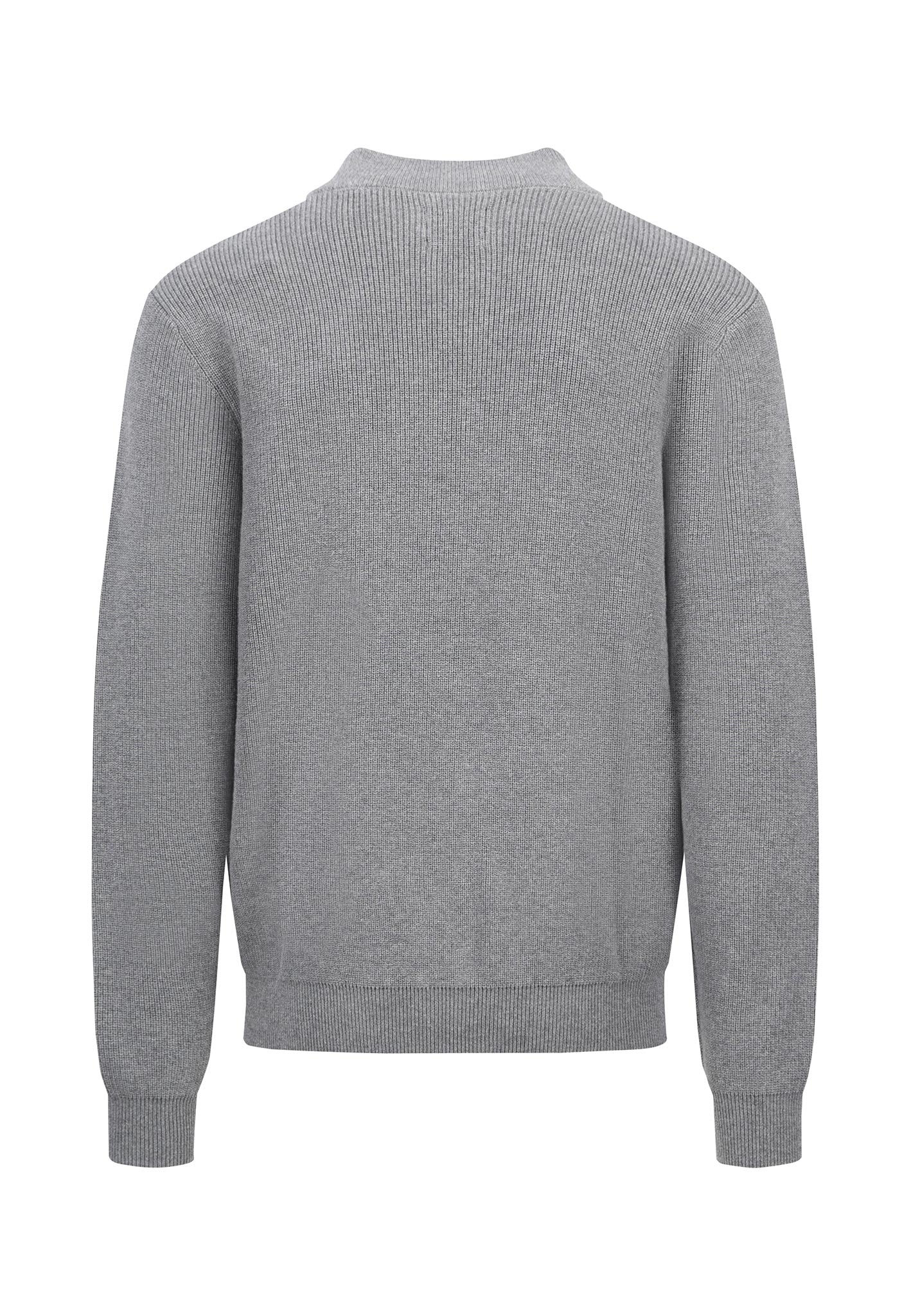 Strickjacke aus Baumwoll-Mix in Two-Color-Optik - Image 2