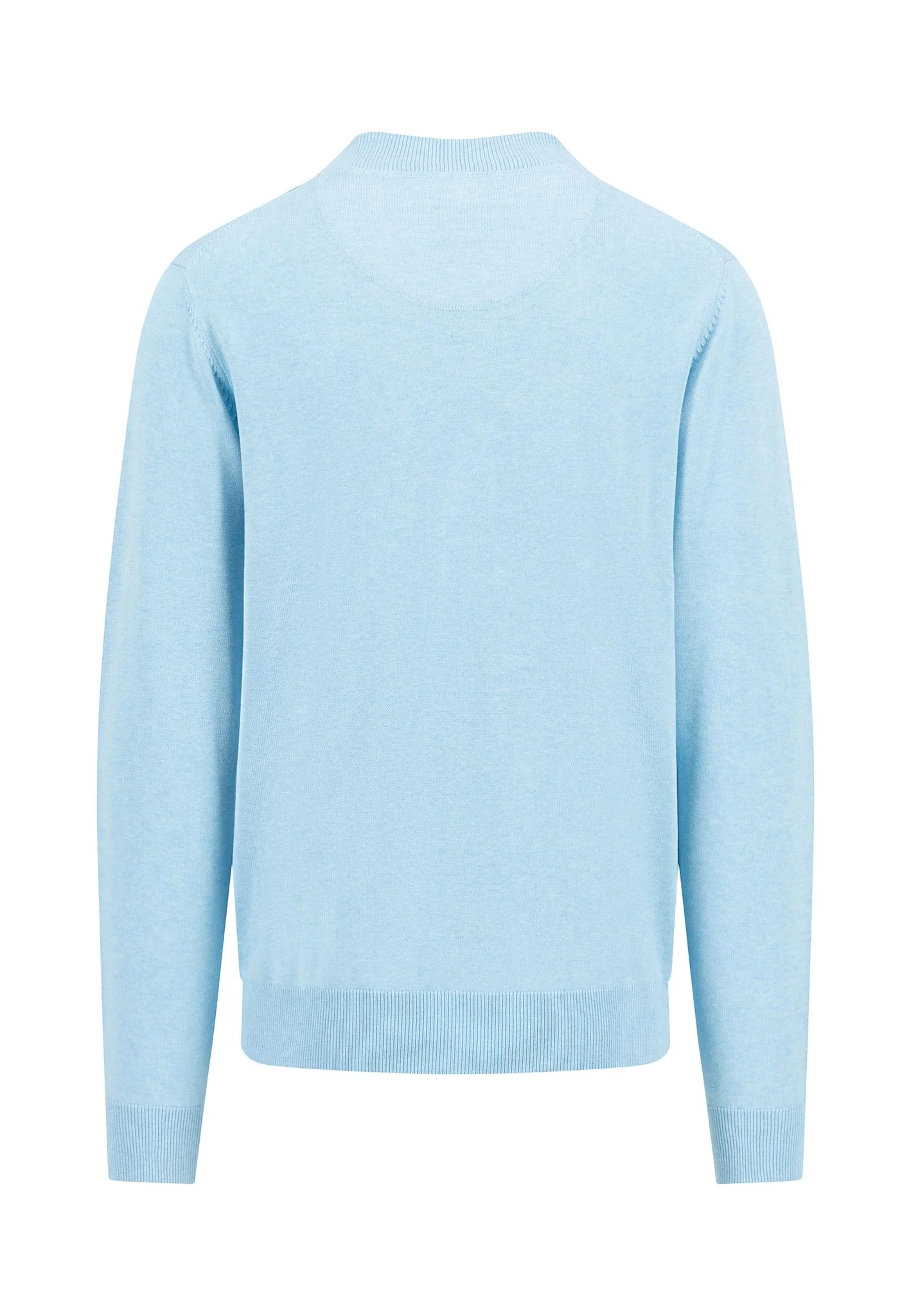 Strickjacke aus Baumwolle mit Collegekragen - Image 14