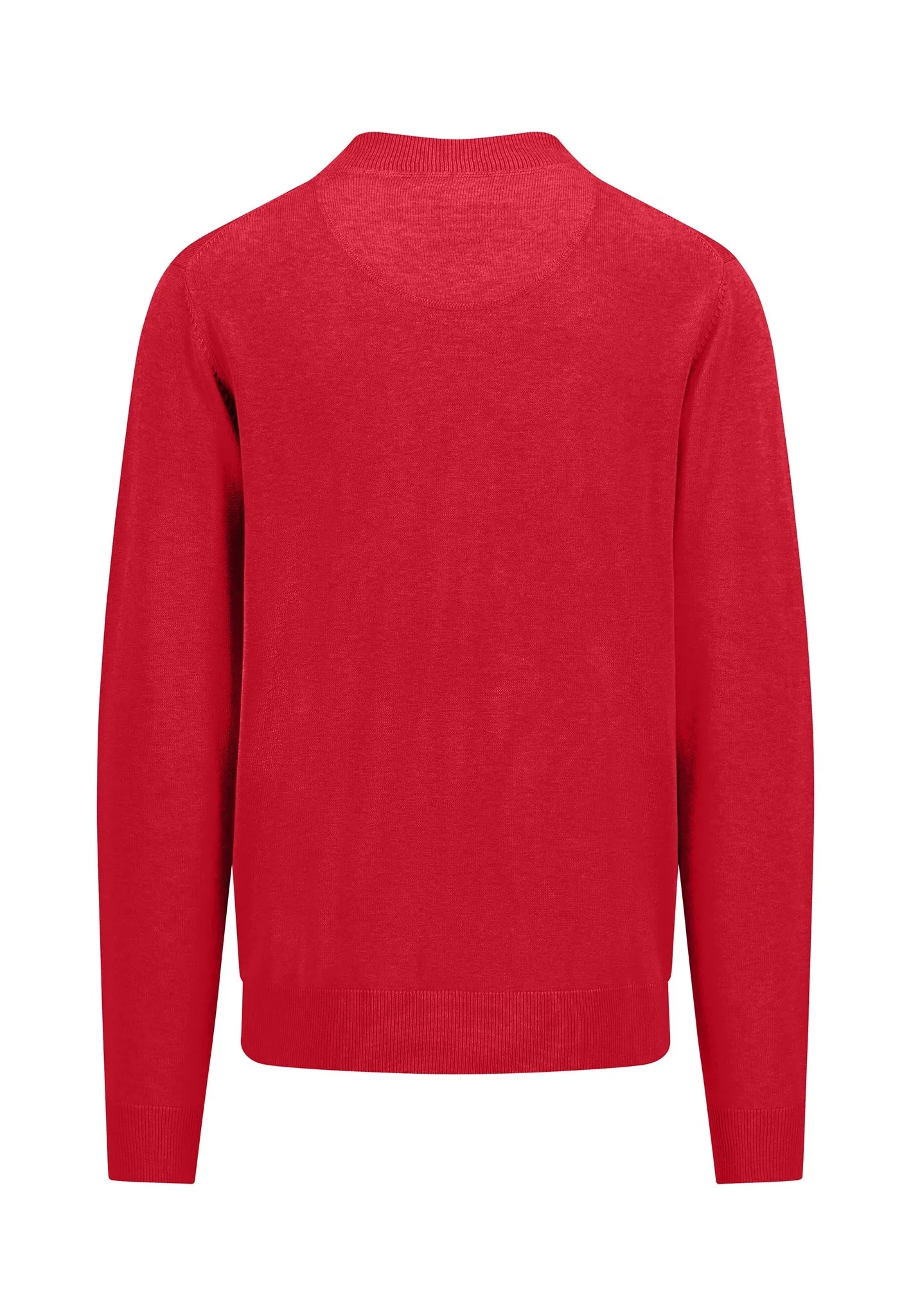 Strickjacke aus Baumwolle mit Collegekragen - Image 16