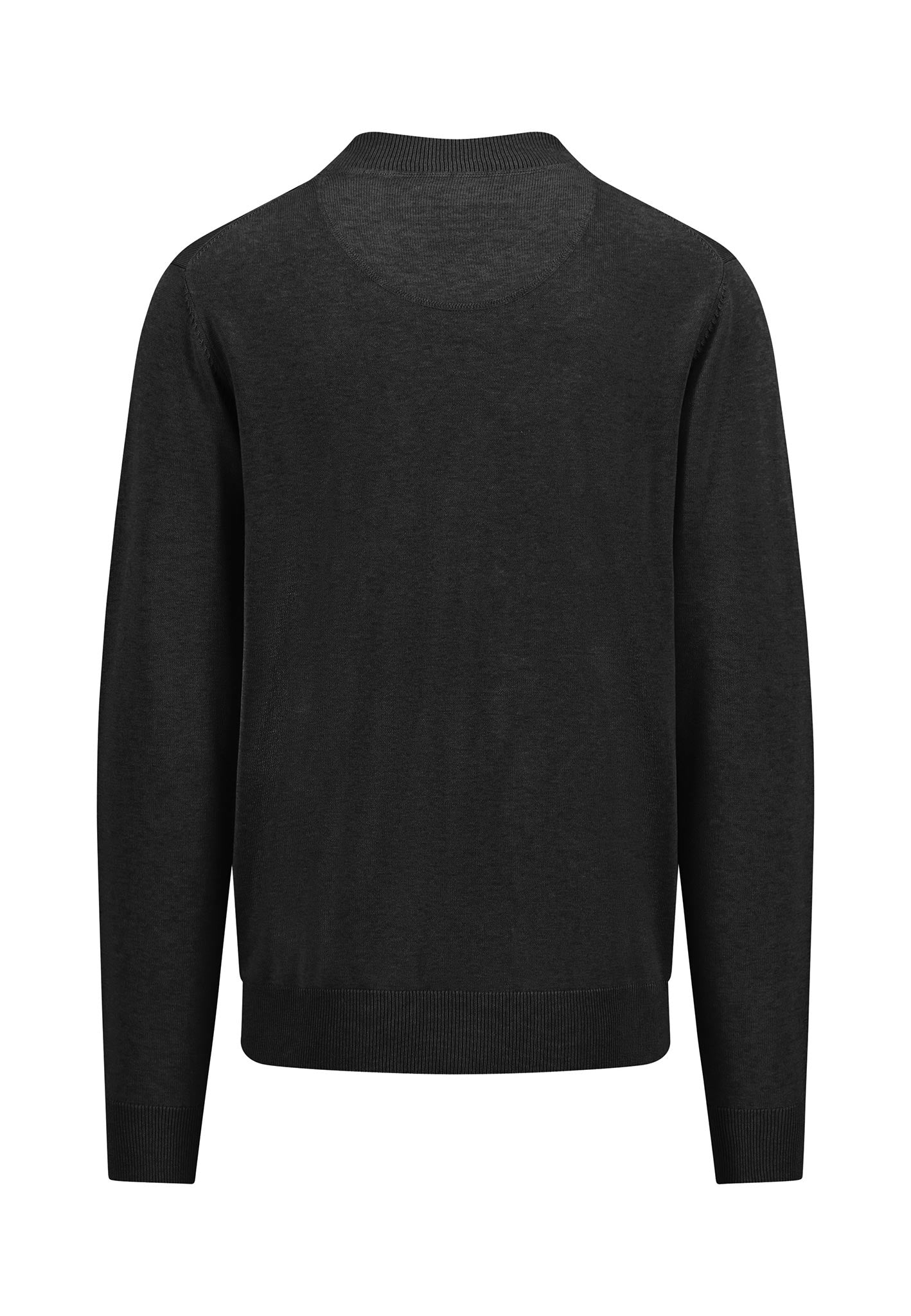 Strickjacke aus Baumwolle mit Collegekragen - Image 34