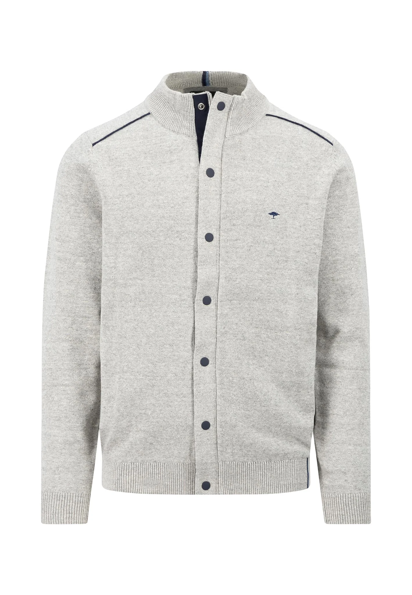 Strickjacke aus Baumwolle mit Druckknöpfen - Image 3