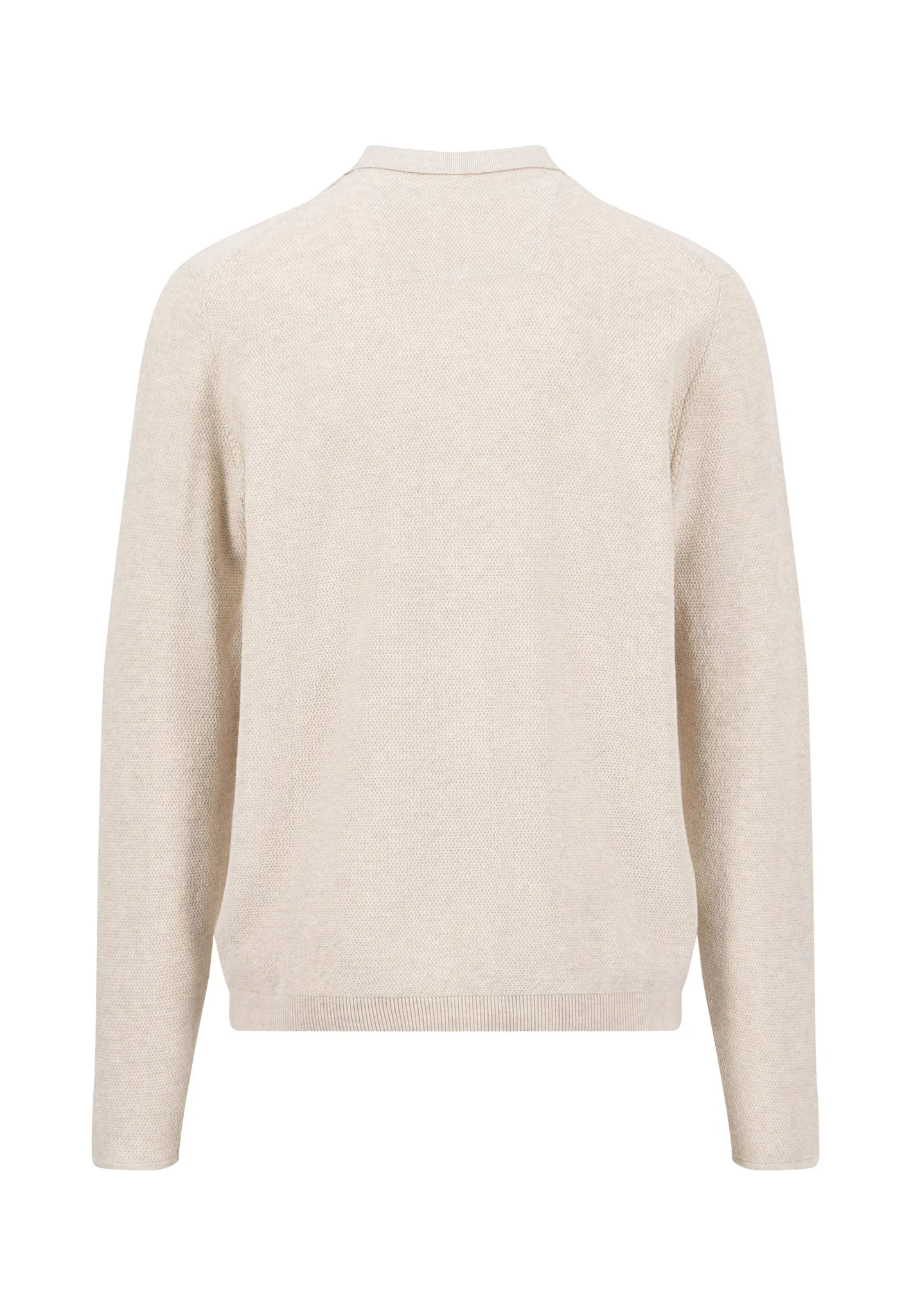Strickjacke aus Baumwolle mit Polokragen - Image 5