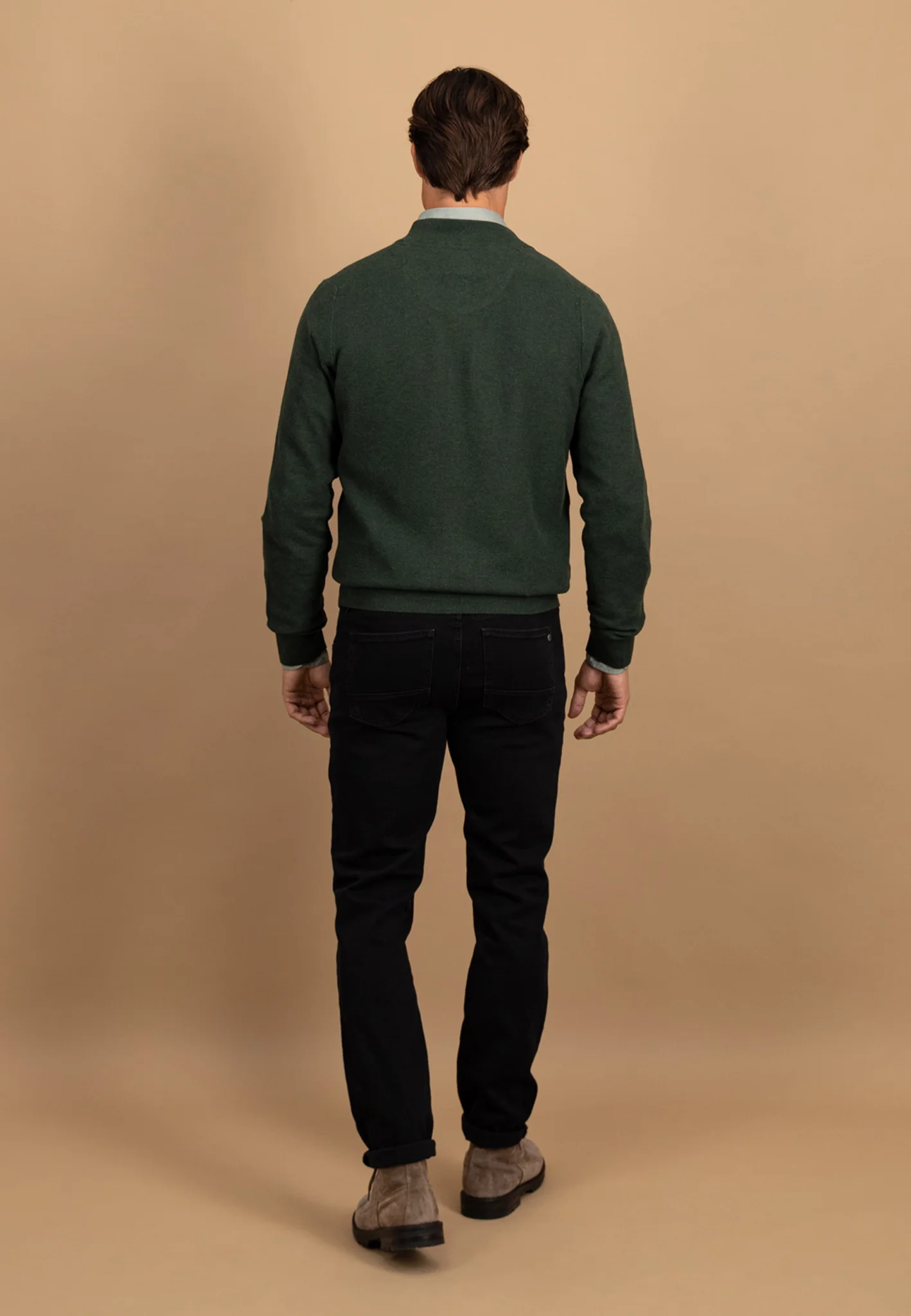 Strickjacke aus Baumwolle mit Reißverschluss - Image 3