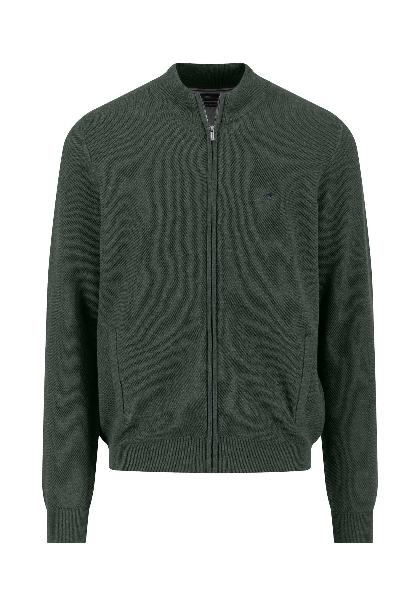 Strickjacke aus Baumwolle mit Reißverschluss - Image 5