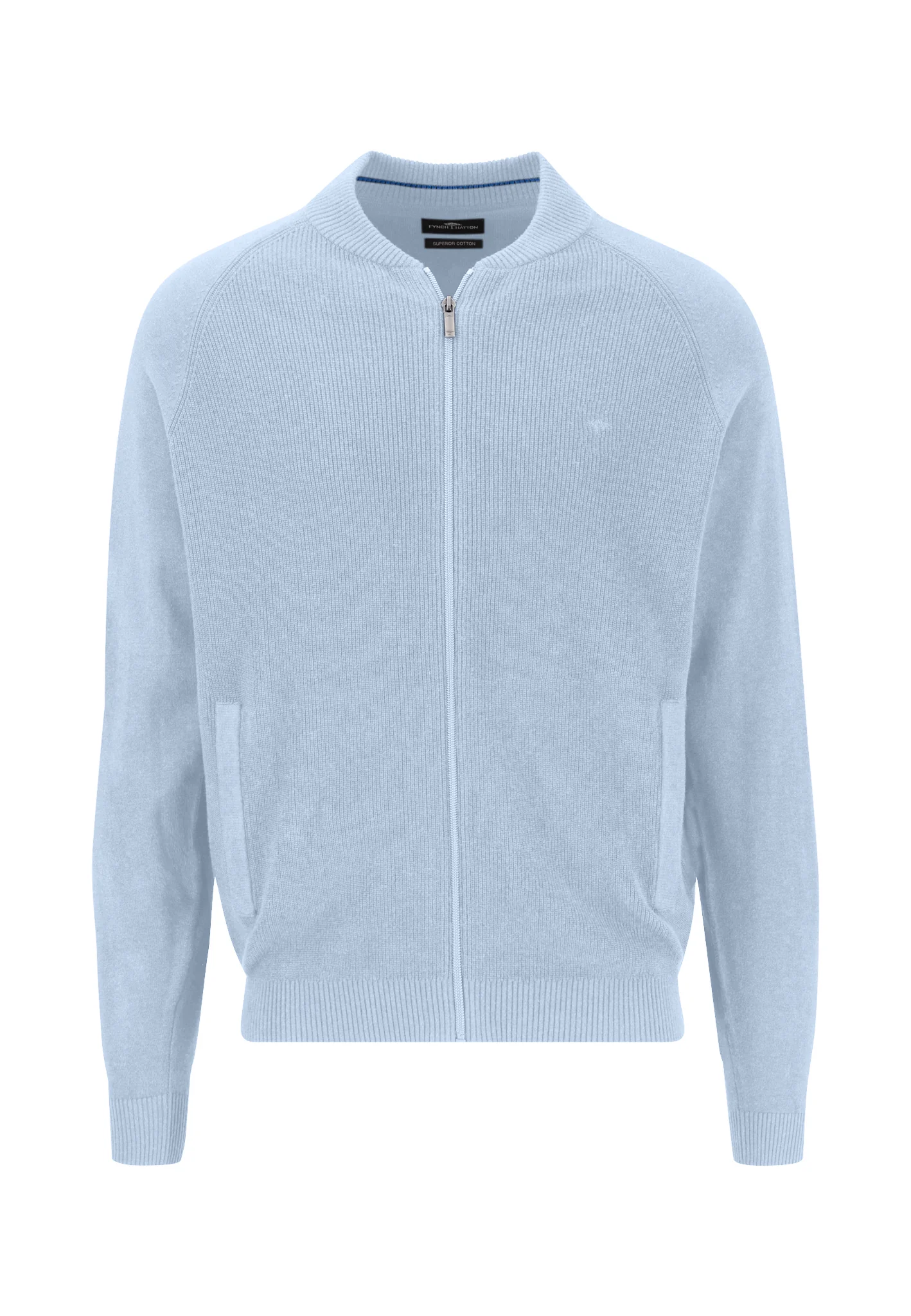 Strickjacke aus Baumwolle mit Reißverschluss - Image 3