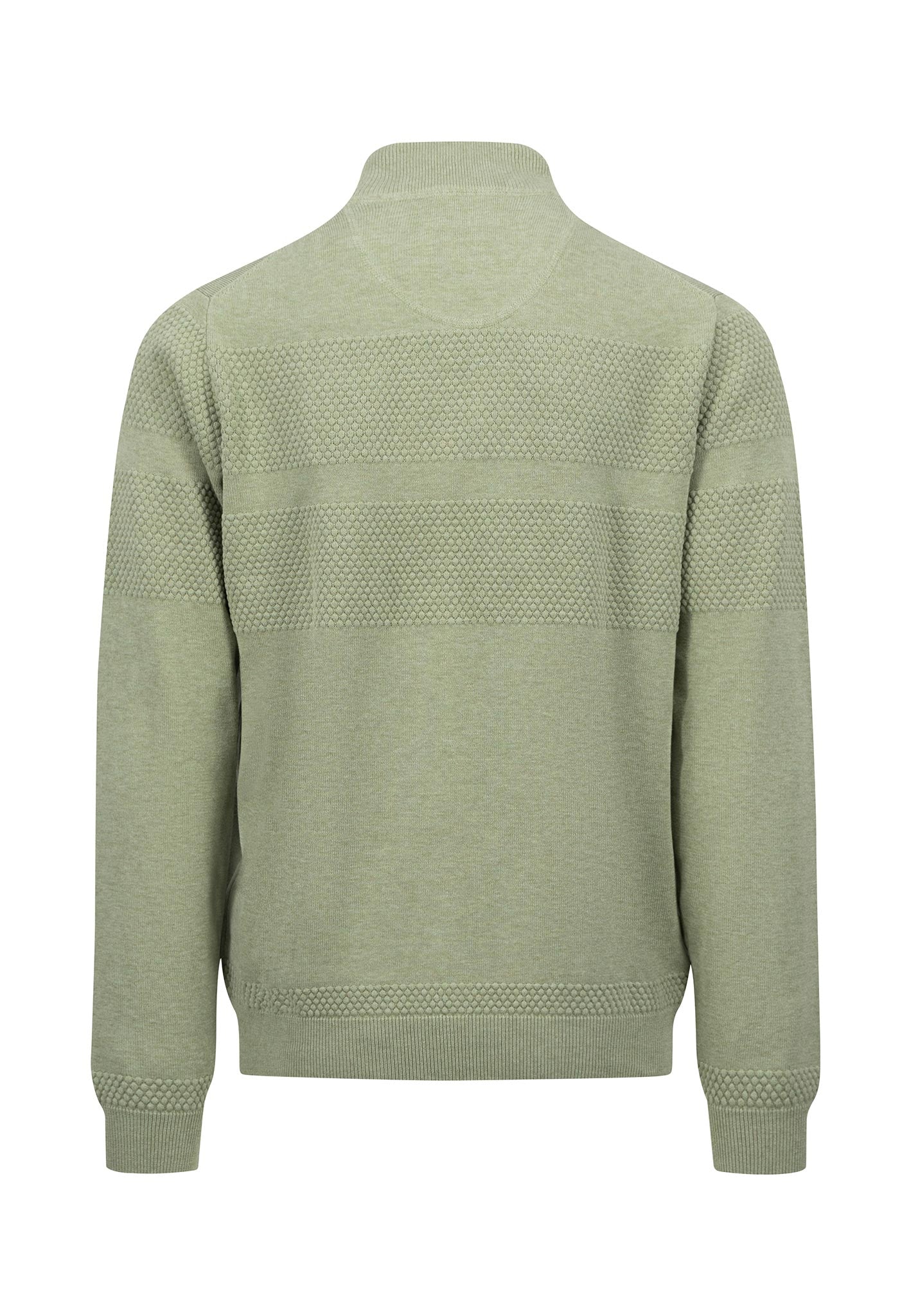Strickjacke aus Baumwolle mit Reißverschluss - Image 2
