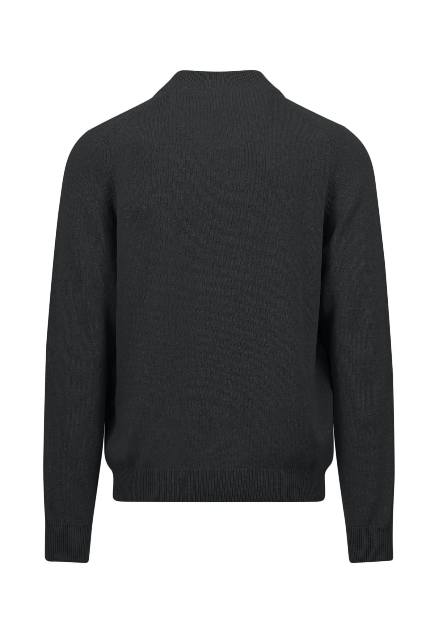 Strickjacke aus Baumwolle mit Reißverschluss und Baseballkragen - Image 12