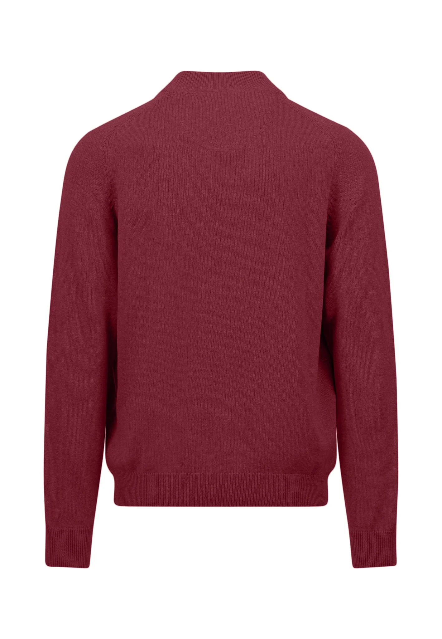 Strickjacke aus Baumwolle mit Reißverschluss und Baseballkragen - Image 6