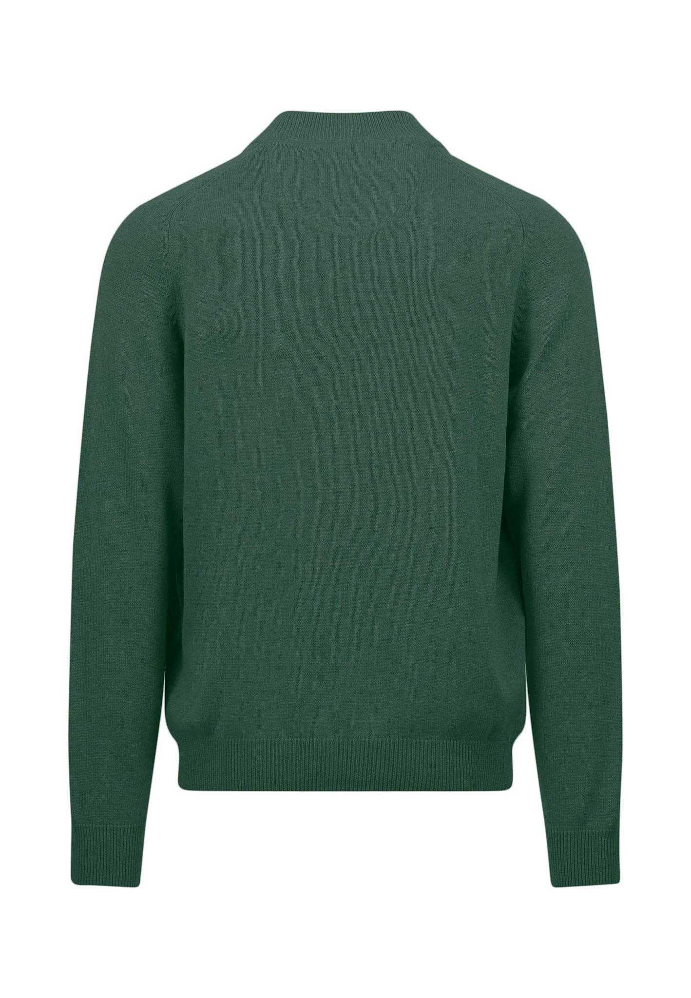 Strickjacke aus Baumwolle mit Reißverschluss und Baseballkragen - Image 8