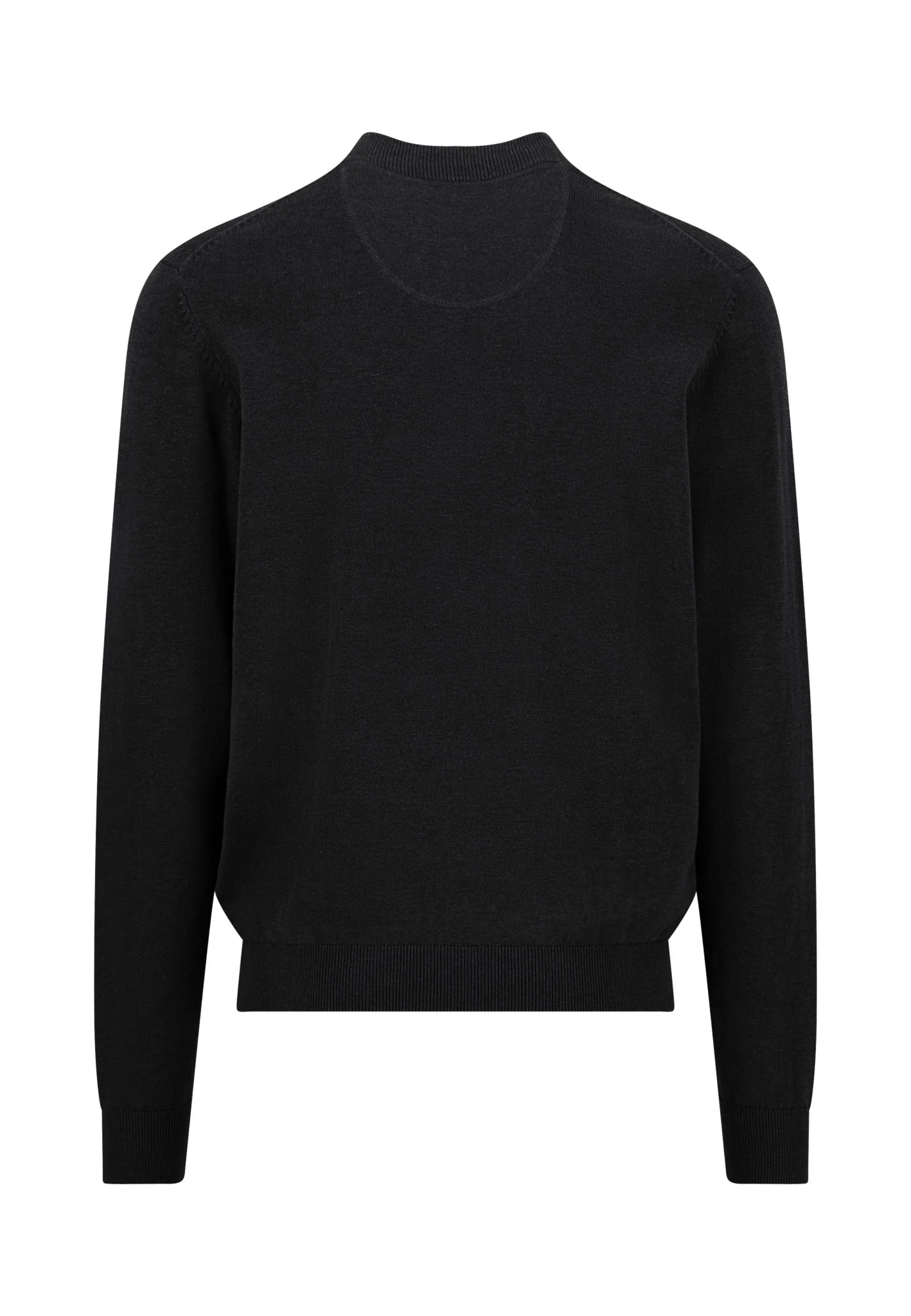 Strickjacke aus Baumwolle mit Reißverschluss und Stehkragen - Image 6