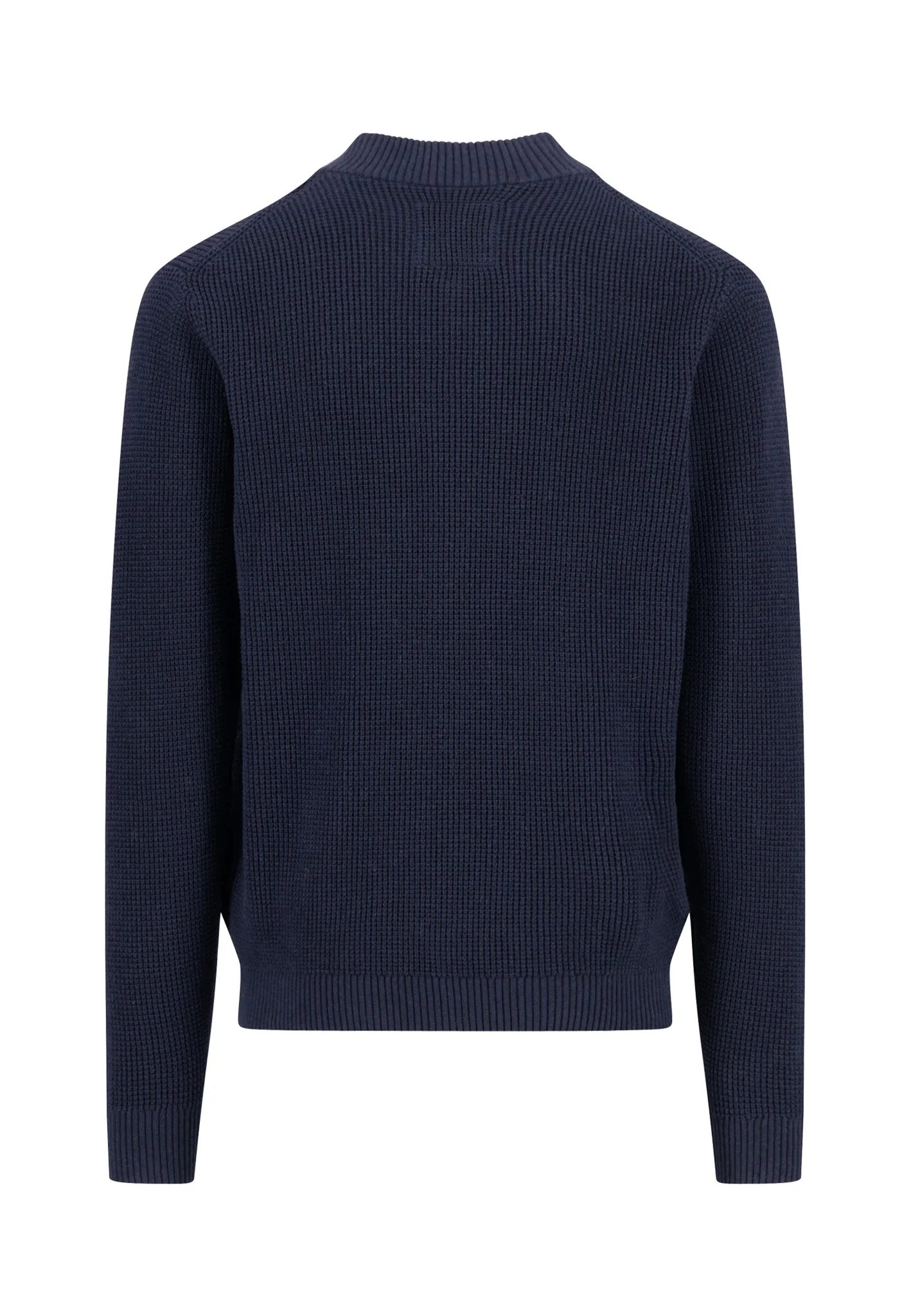 Strickjacke aus Baumwolle mit Reißverschluss und Struktur - Image 11