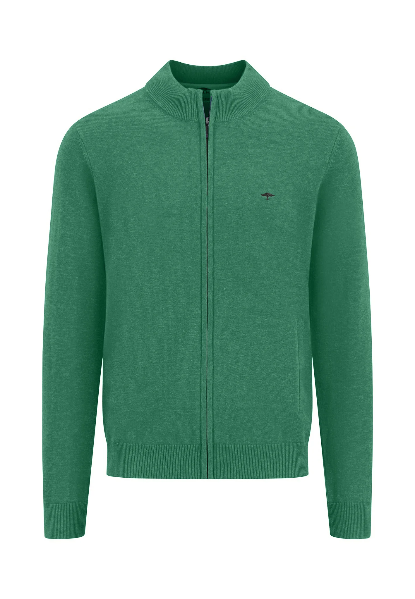 Strickjacke aus Baumwolle mit Stehkragen - Image 23