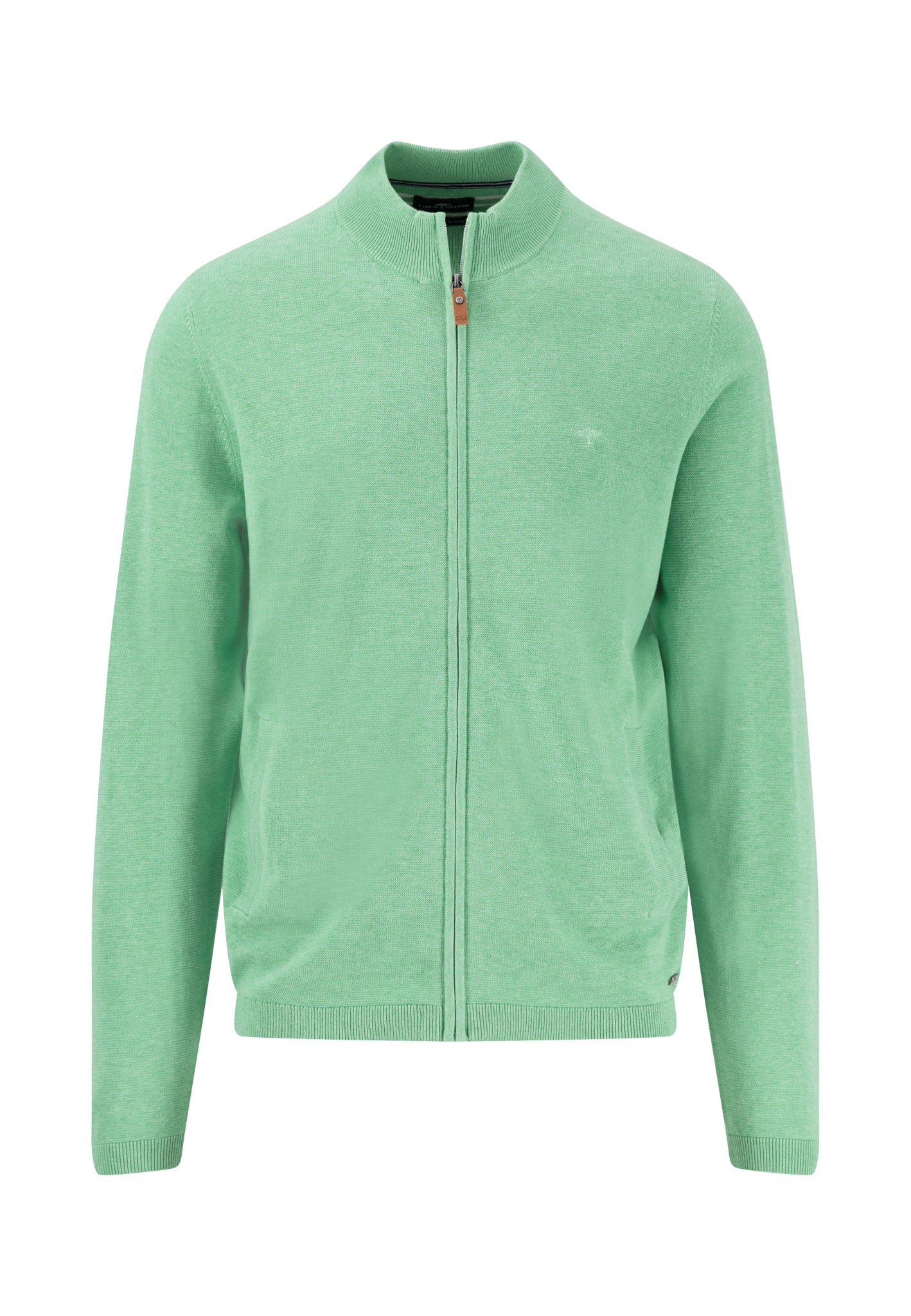 Strickjacke aus Baumwolle mit Stehkragen - AIR COTTON - Image 23