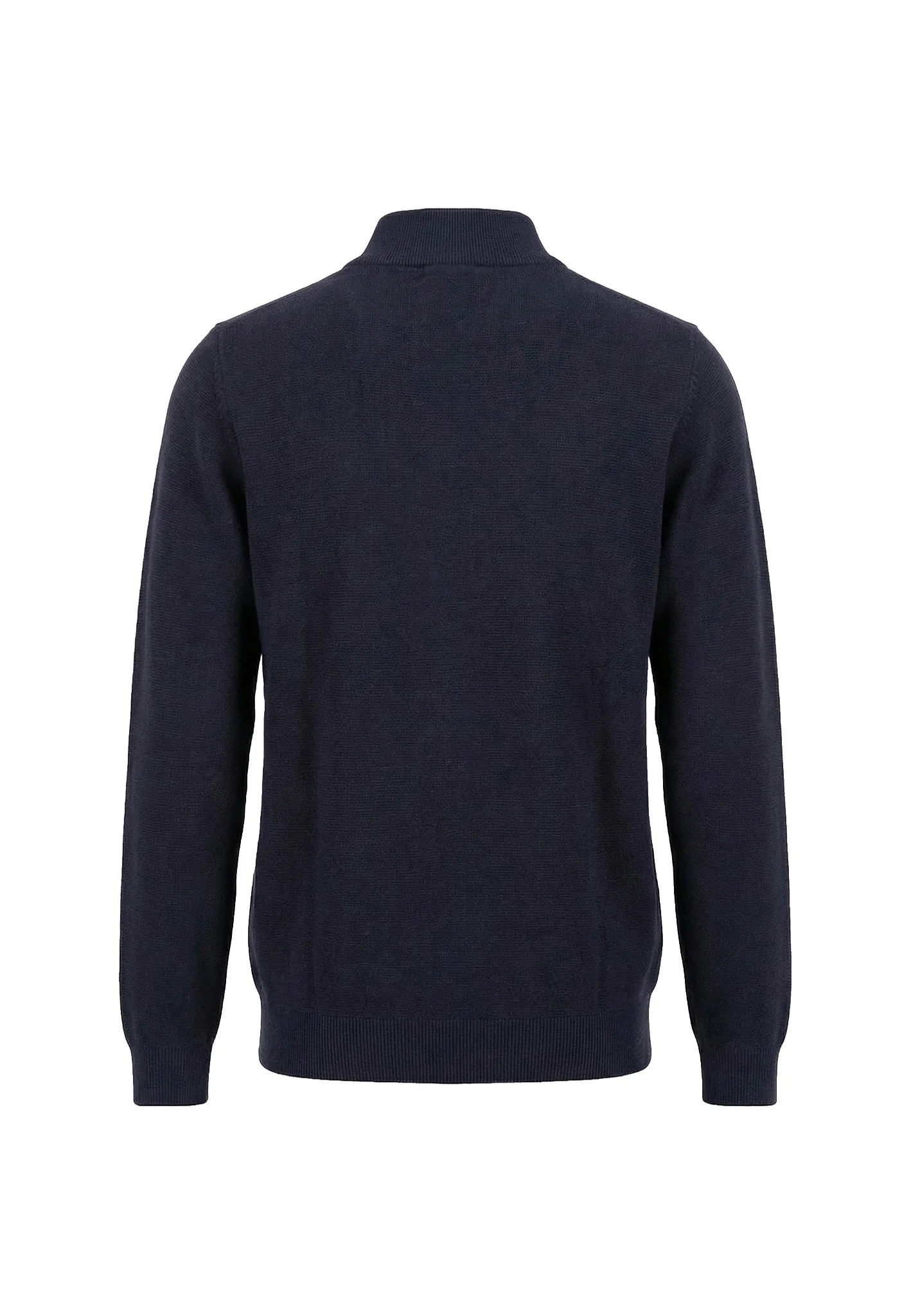 Strickjacke aus Baumwolle mit Stehkragen und Reißverschluss – Air Cotton - Image 12