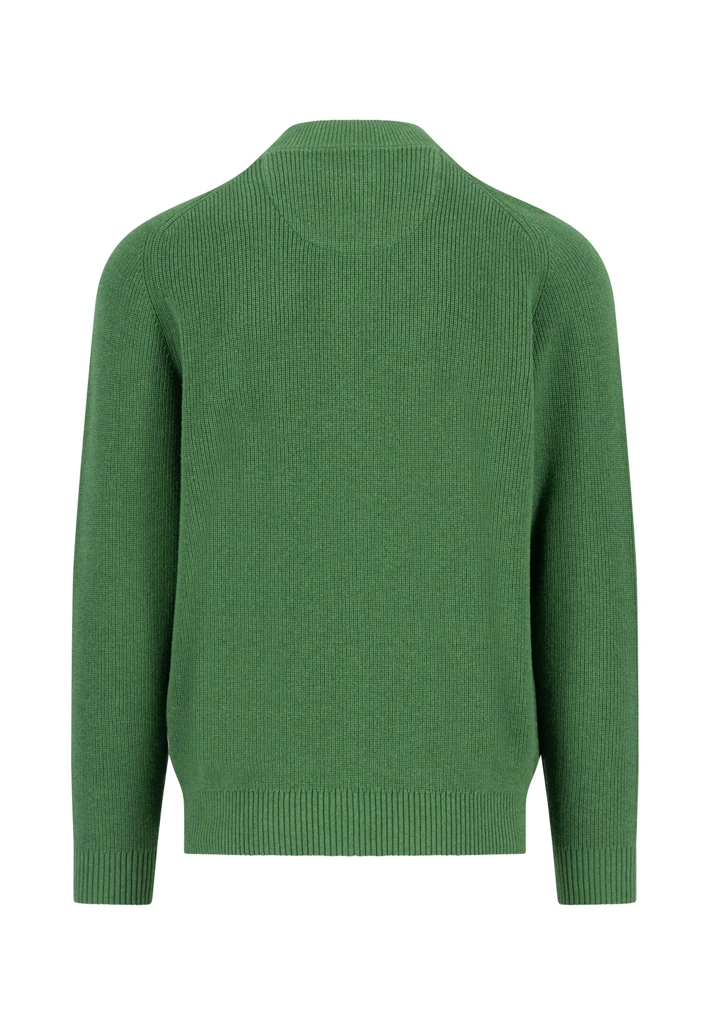 Strickjacke aus Baumwolle mit Strukturmuster und Reißverschluss - Image 6